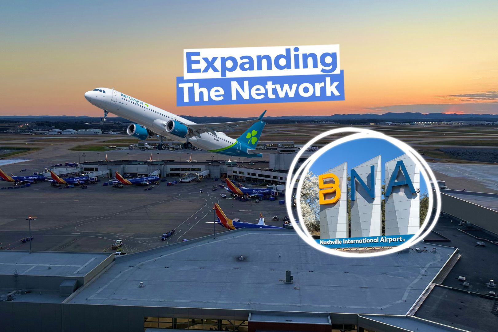 How Many New Routes Are Coming To Nashville International Airport In 2025.