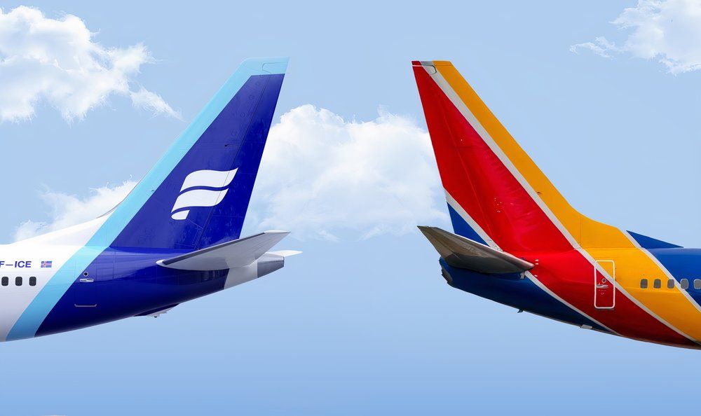 Icelandair and Southwest