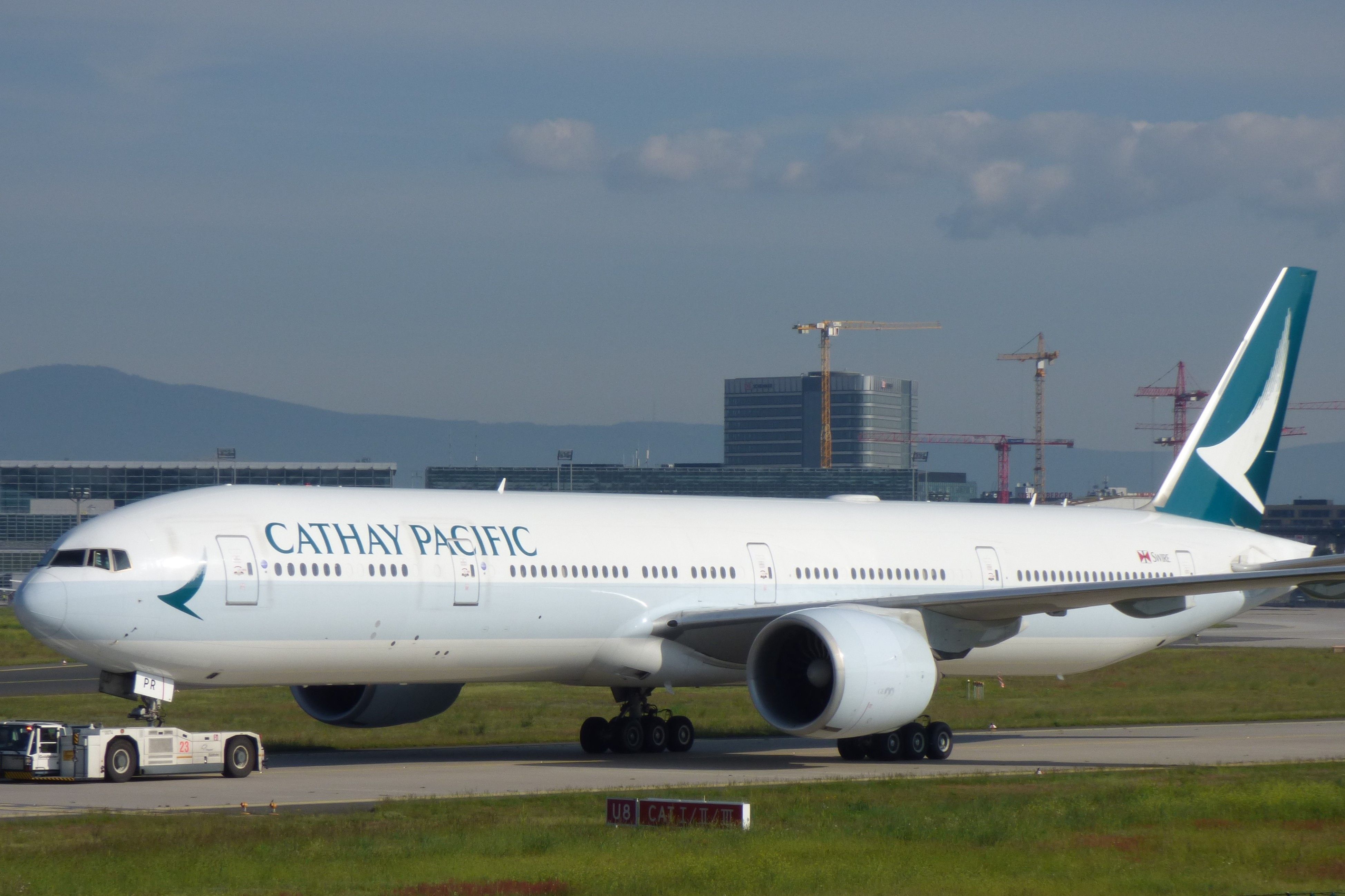 Cathay Pacific Boeing 777 Frankfurt