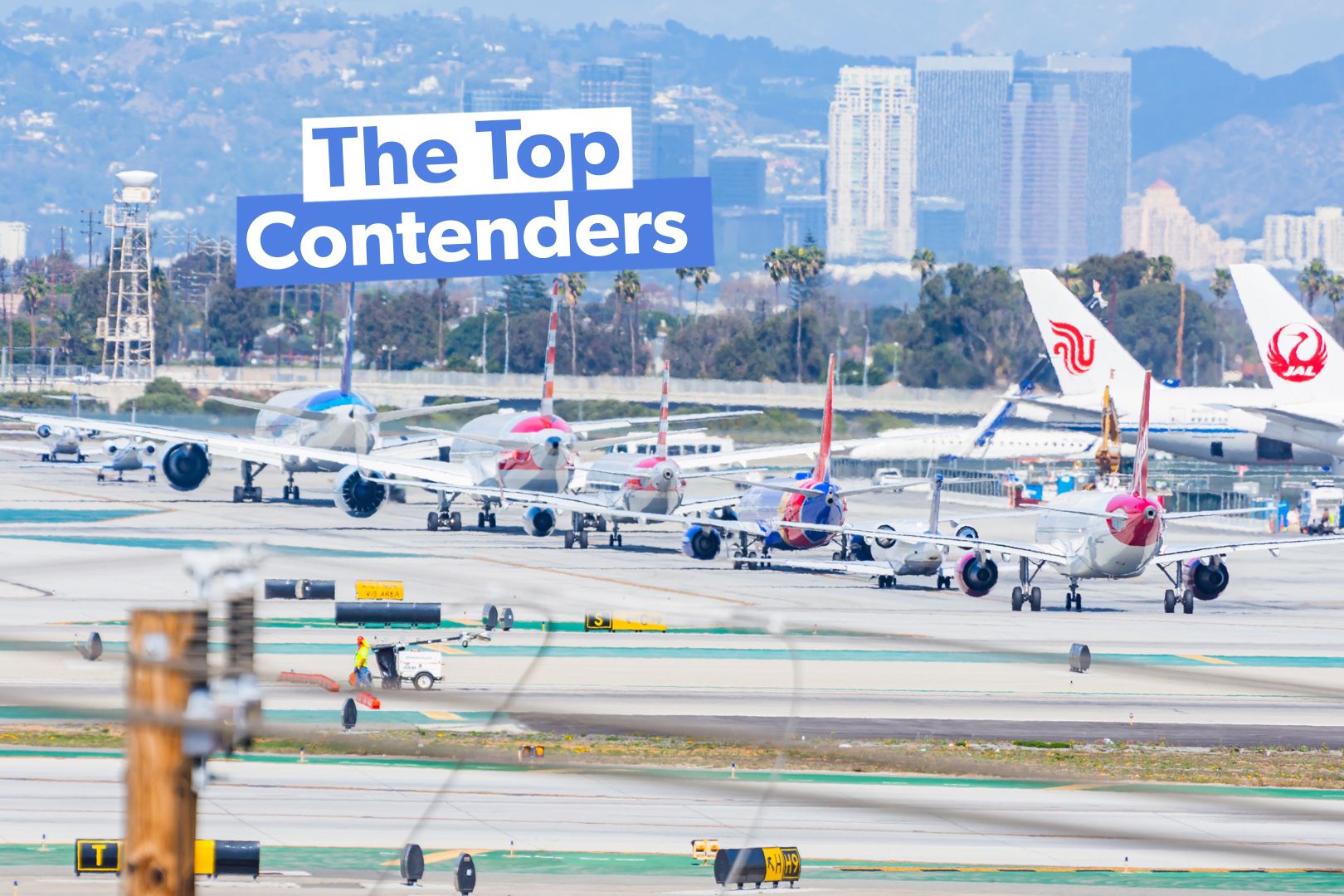 LAX's 5 Largest Airlines Based On Market Share 3x2