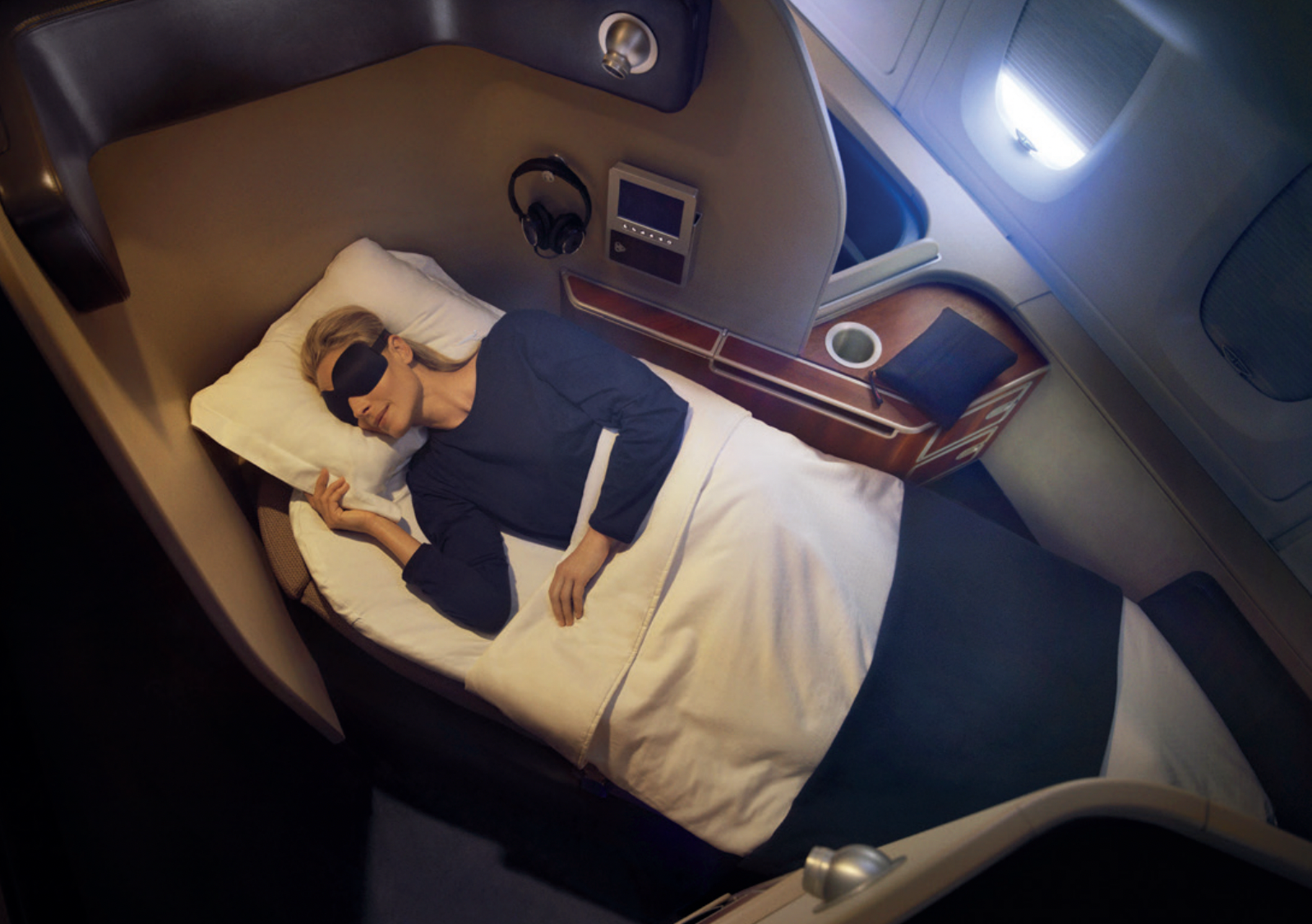 Qantas First Class pajama