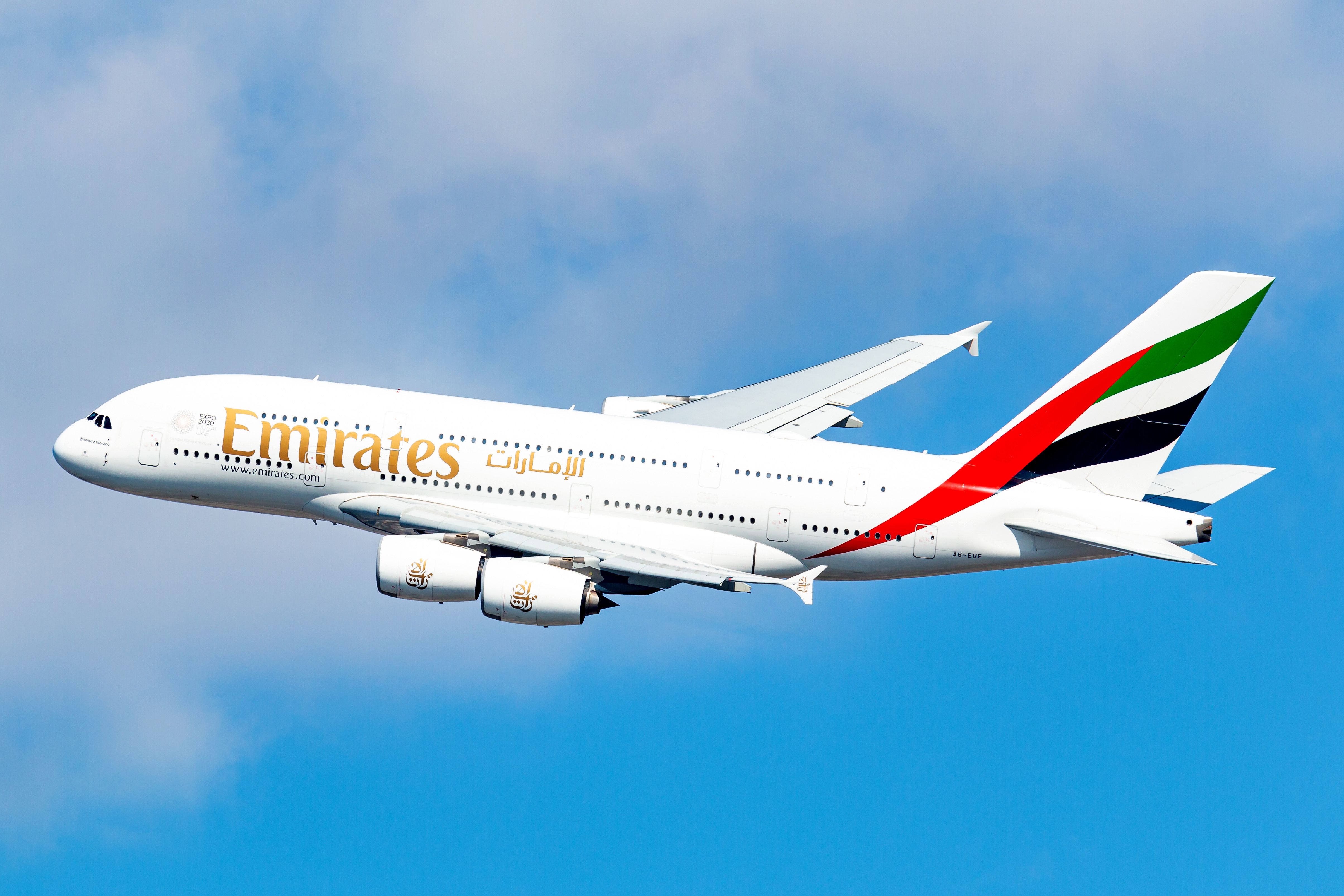 Emirates Airbus A380 Inflight