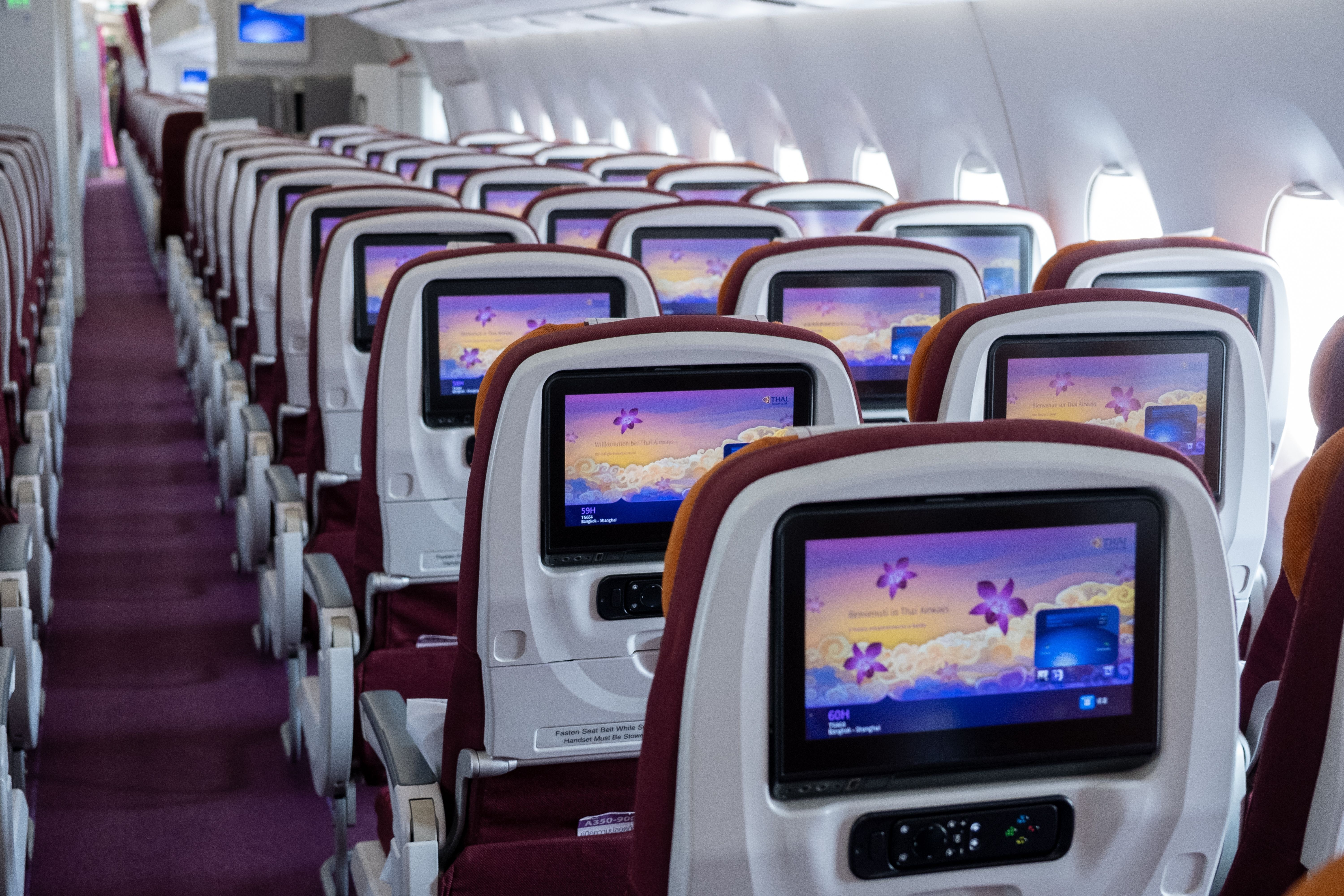 Thai Airways IFE Screens