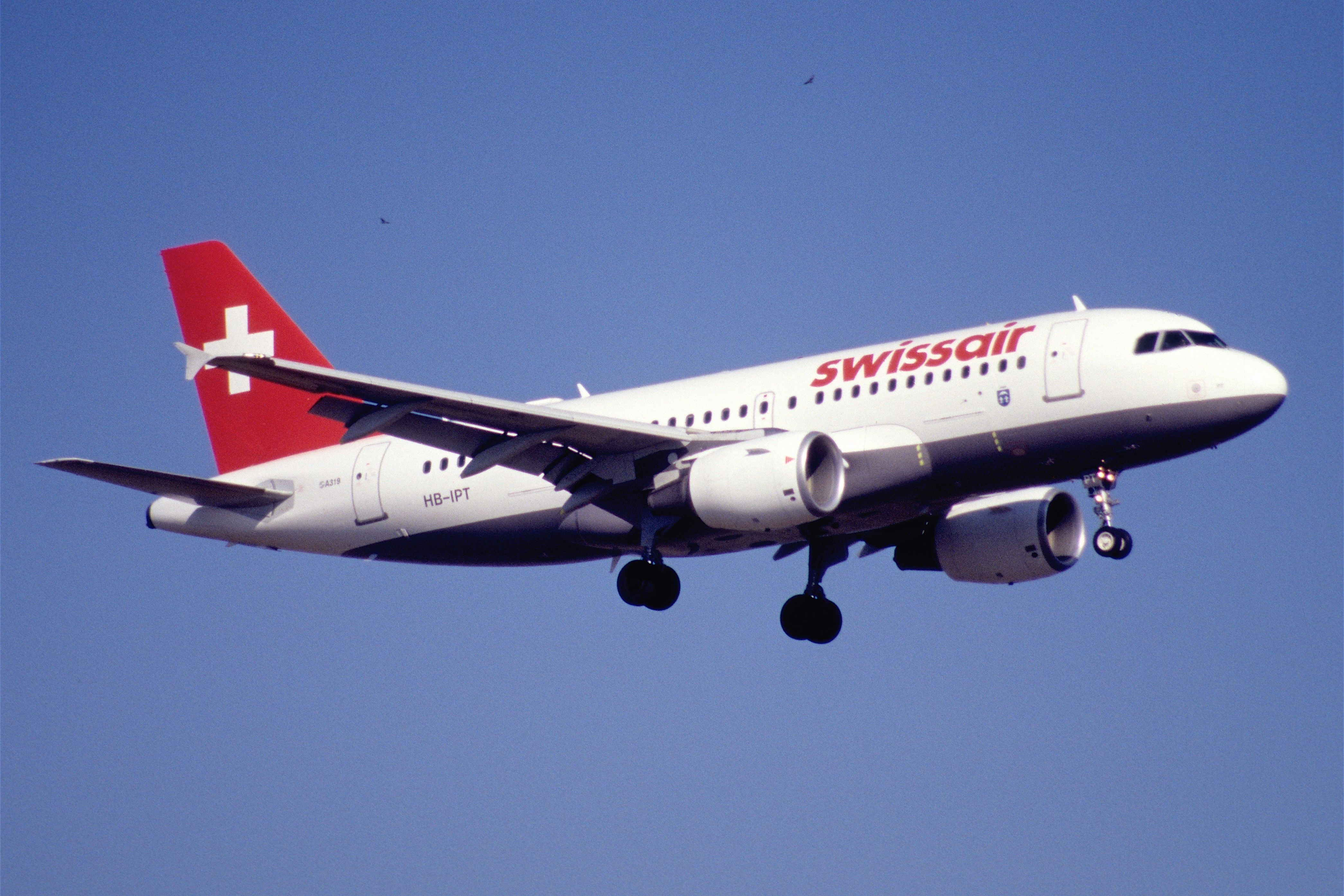 Swissair A319