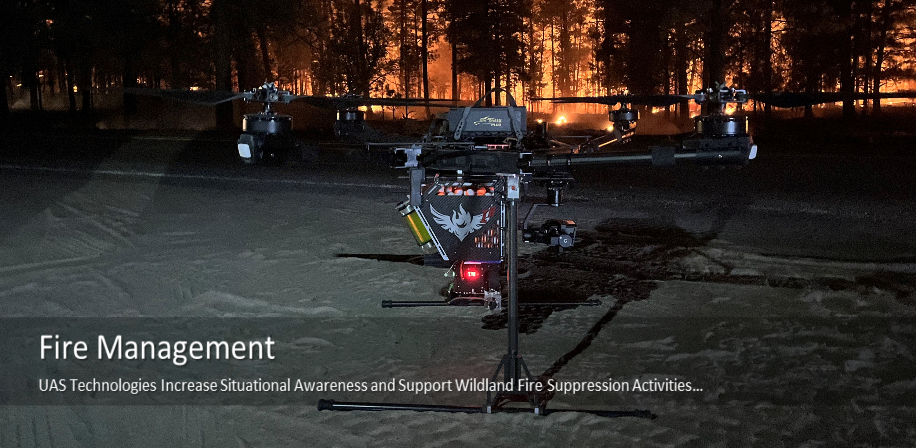 UAS Firefighting Drone