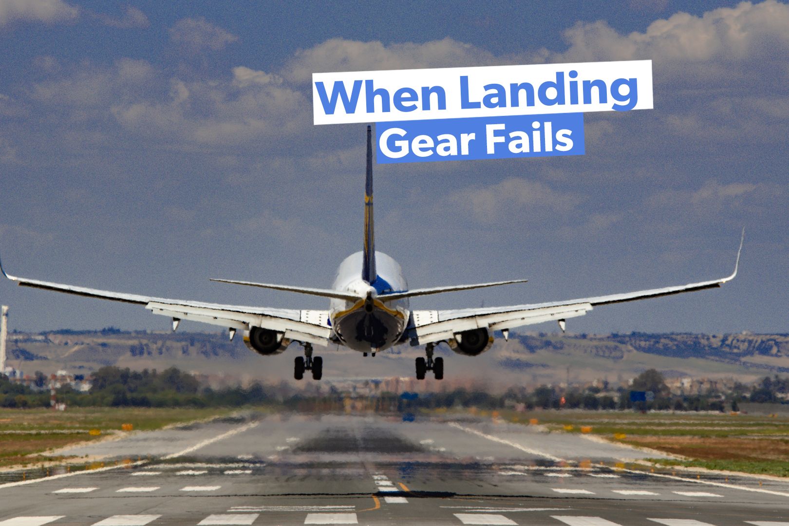 What Can Pilots Do When The Landing Gear Fails On Passenger Aircraft?