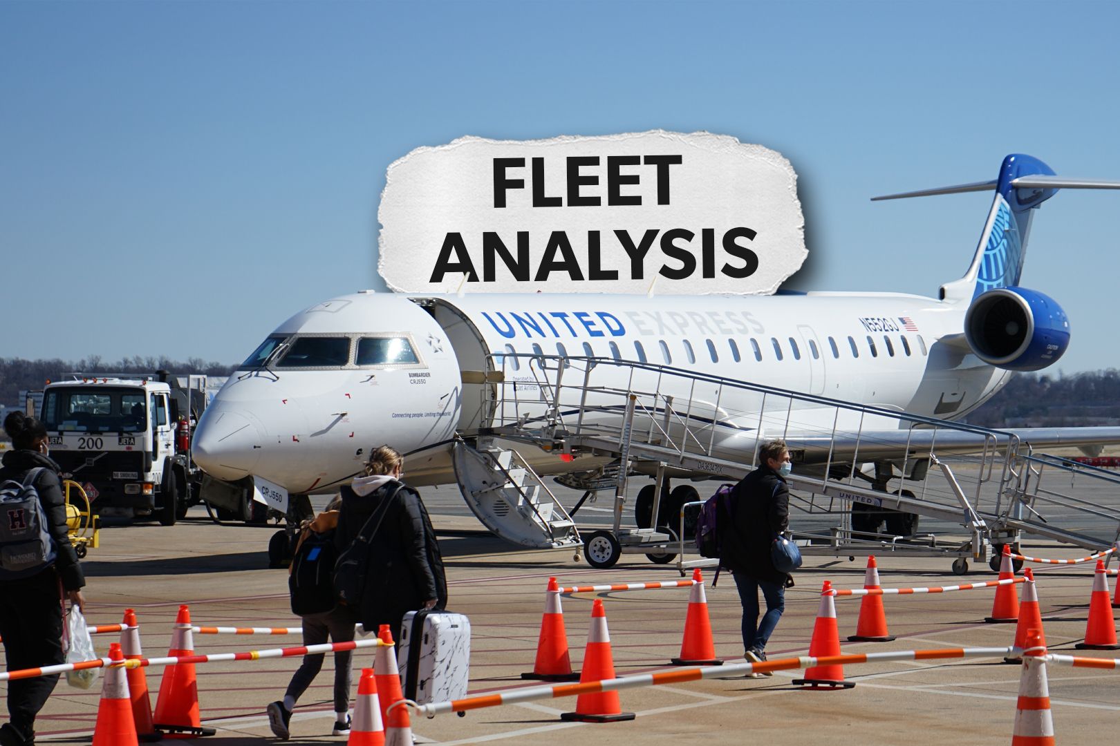 5 Regional Jets Operated by United Express 3x2