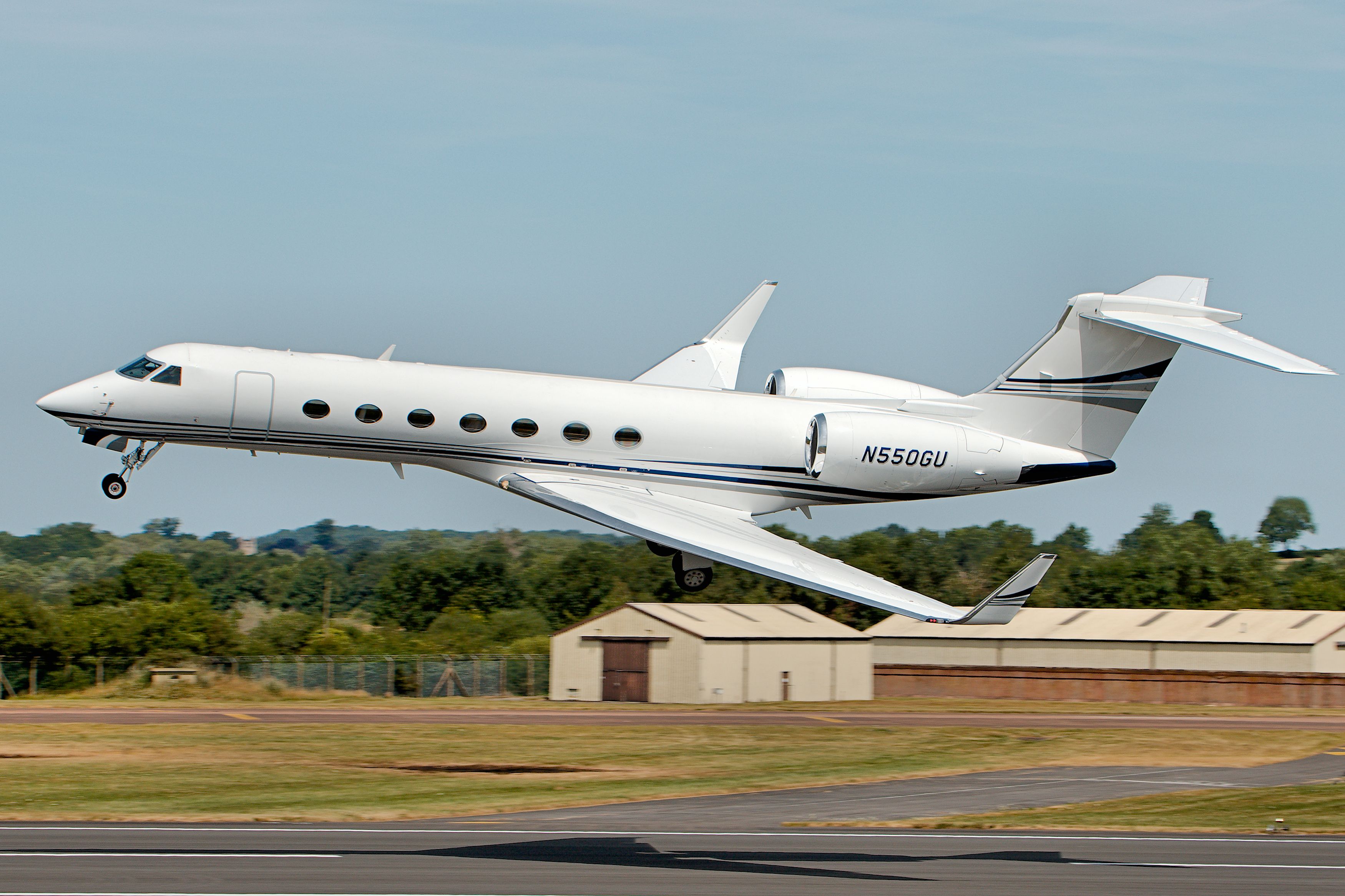 Airwolfhound, Gulfstream G500 at RIAT 2017