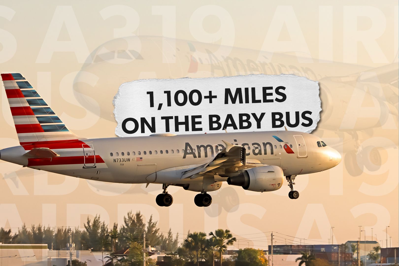 American Airlines' 10 Longest Airbus A319 Routes From Miami 3x2