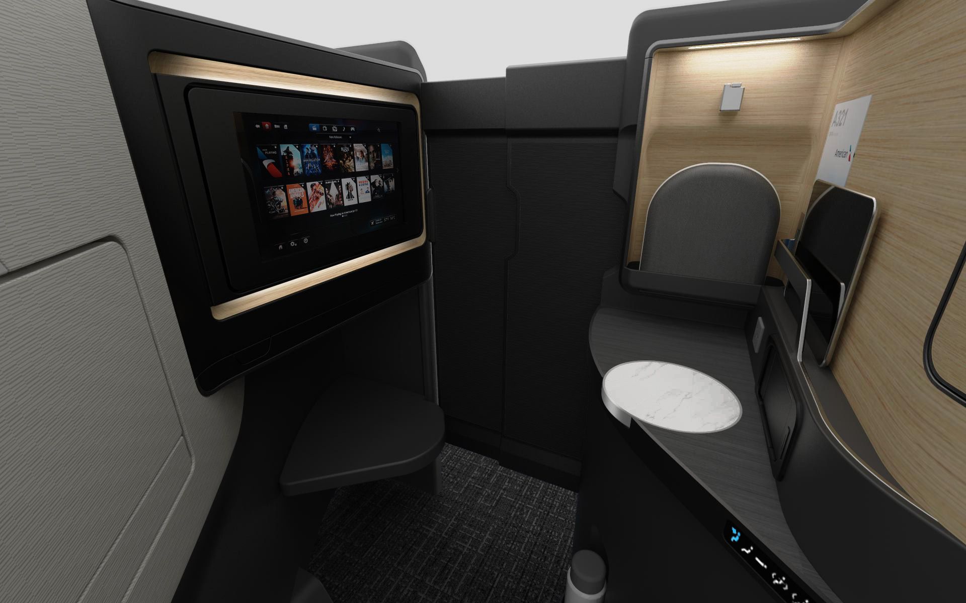 American Airlines Airbus A321XLR flagship suite