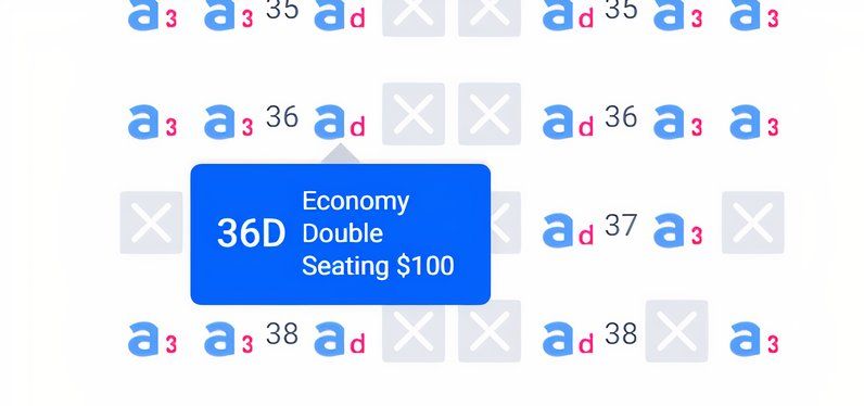 Arkia JFK座位地圖