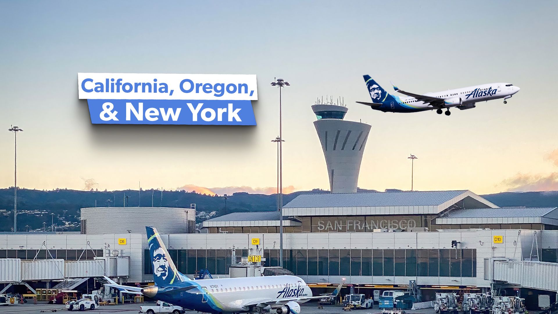 Alaska Airlines 8 Most Popular Routes From San Francisco
