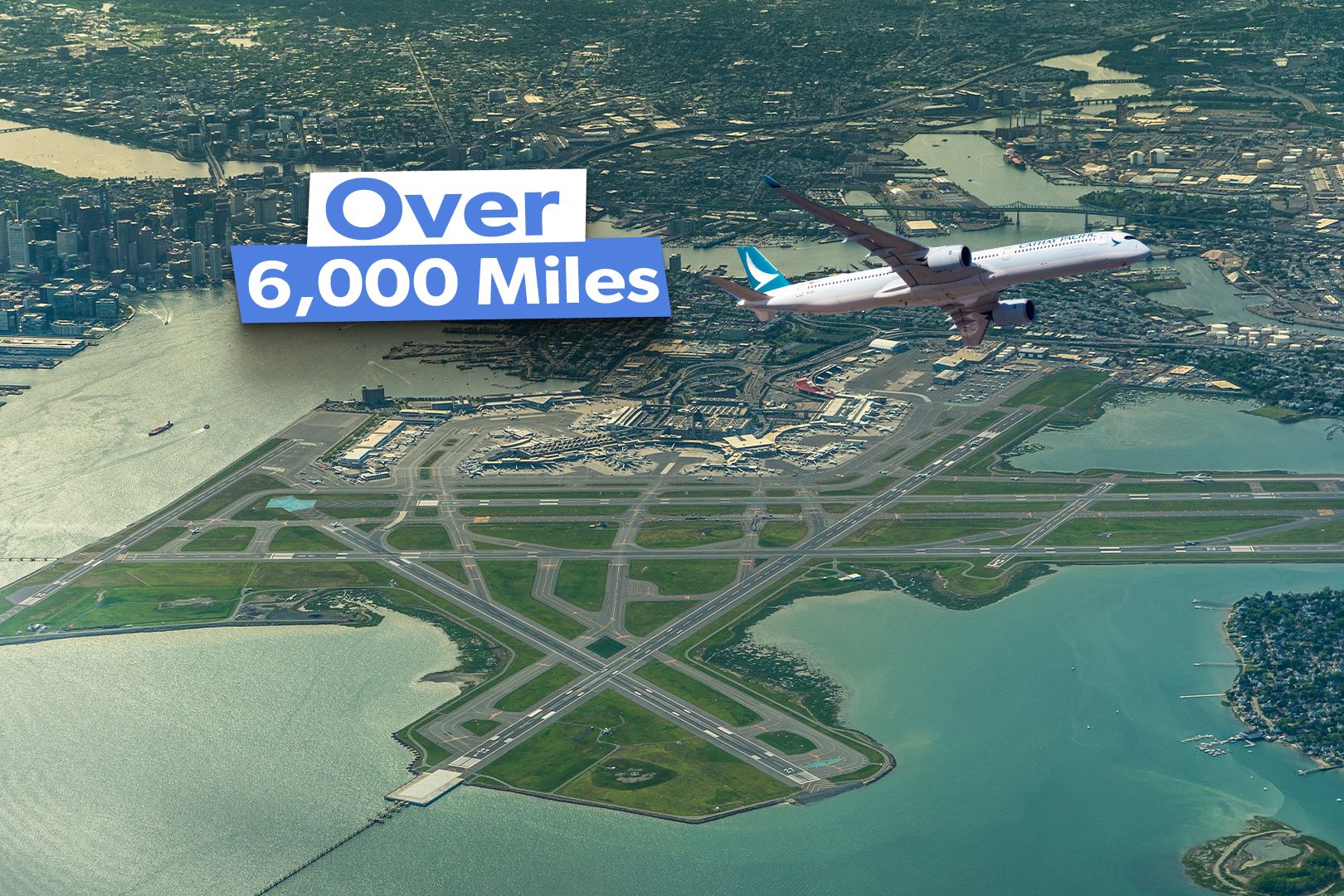 Boston Logan International Airport - longest routes