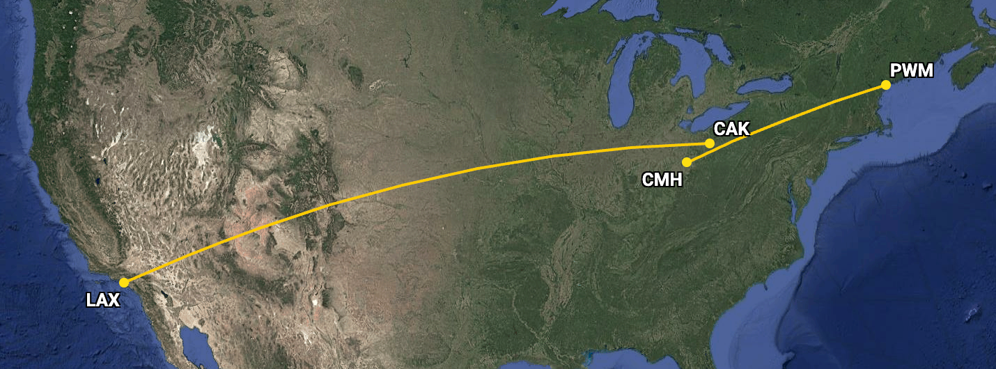 Breeze Airways new routes from Ohio