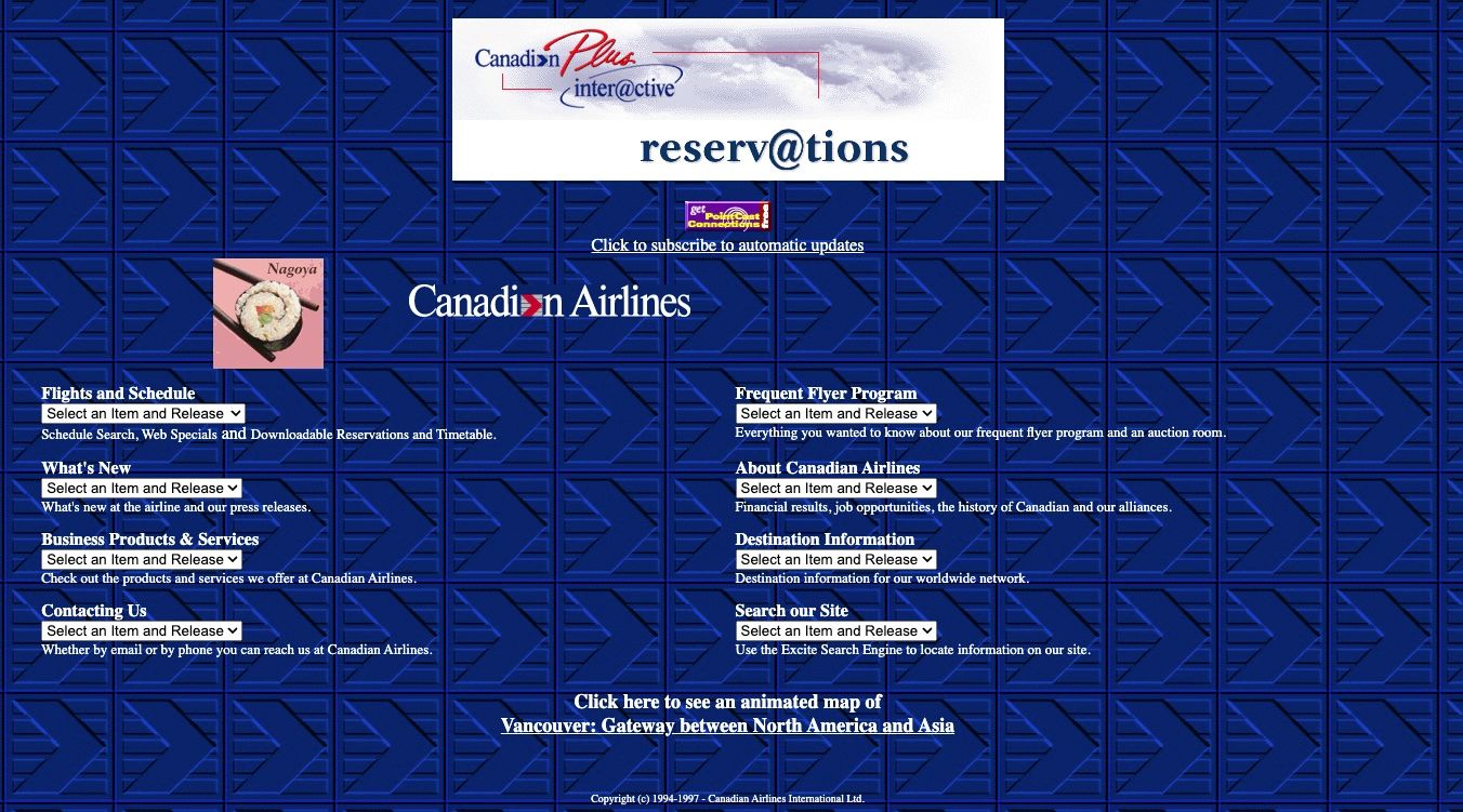 Canadian Air International 1997