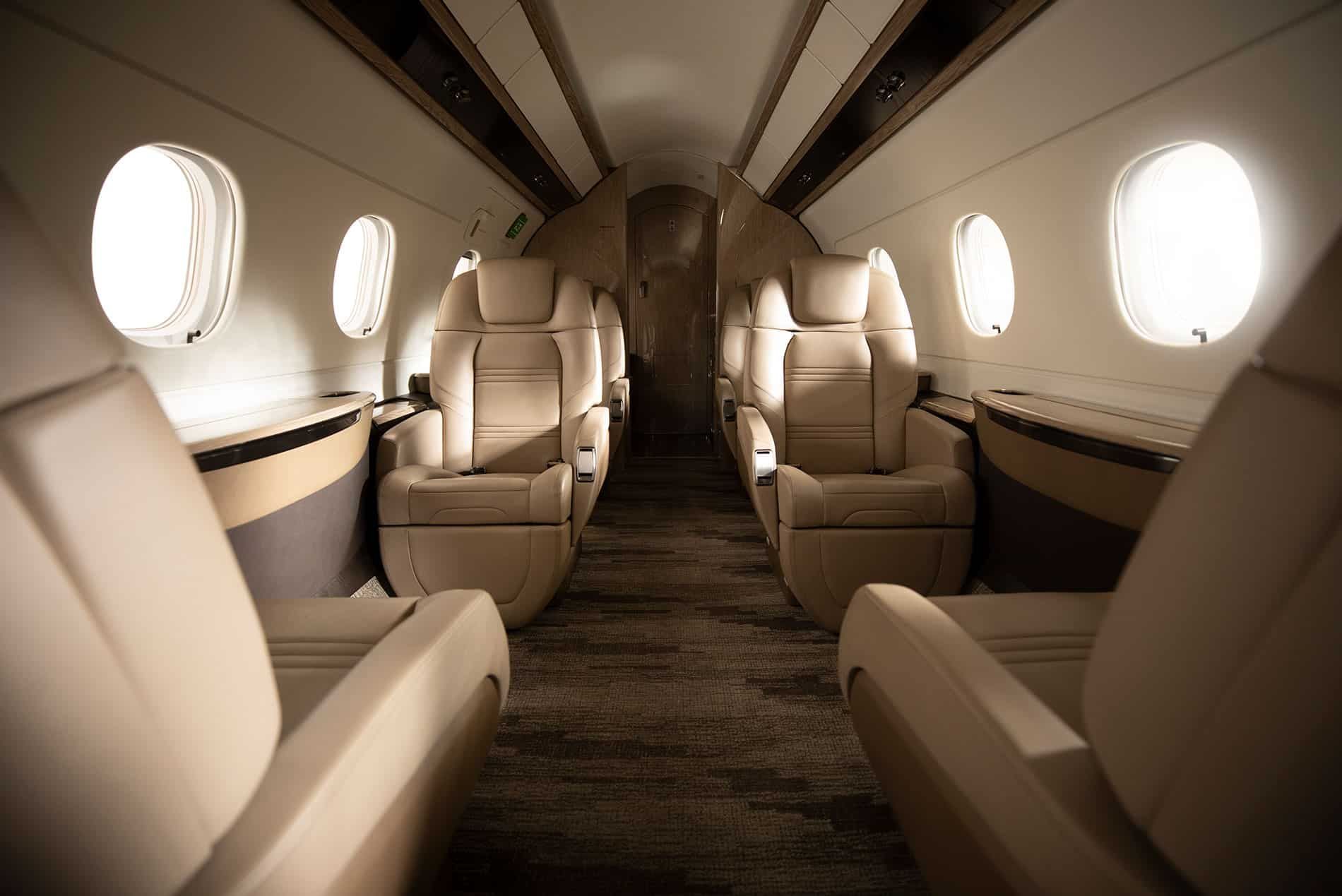 Flexjet cabin sample