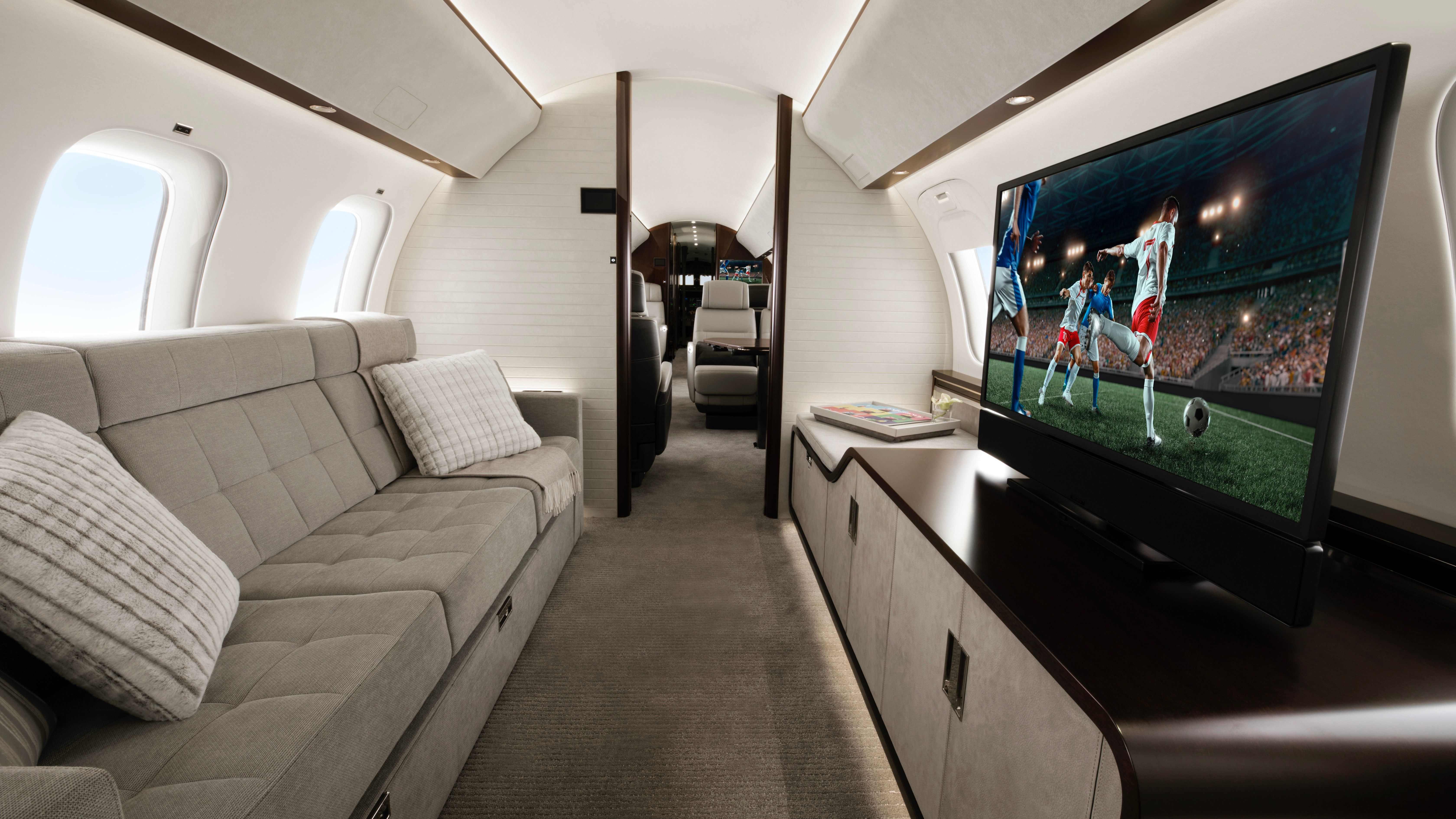 Global 7500 and Global 8000 Entertainment Suite and TV (1)