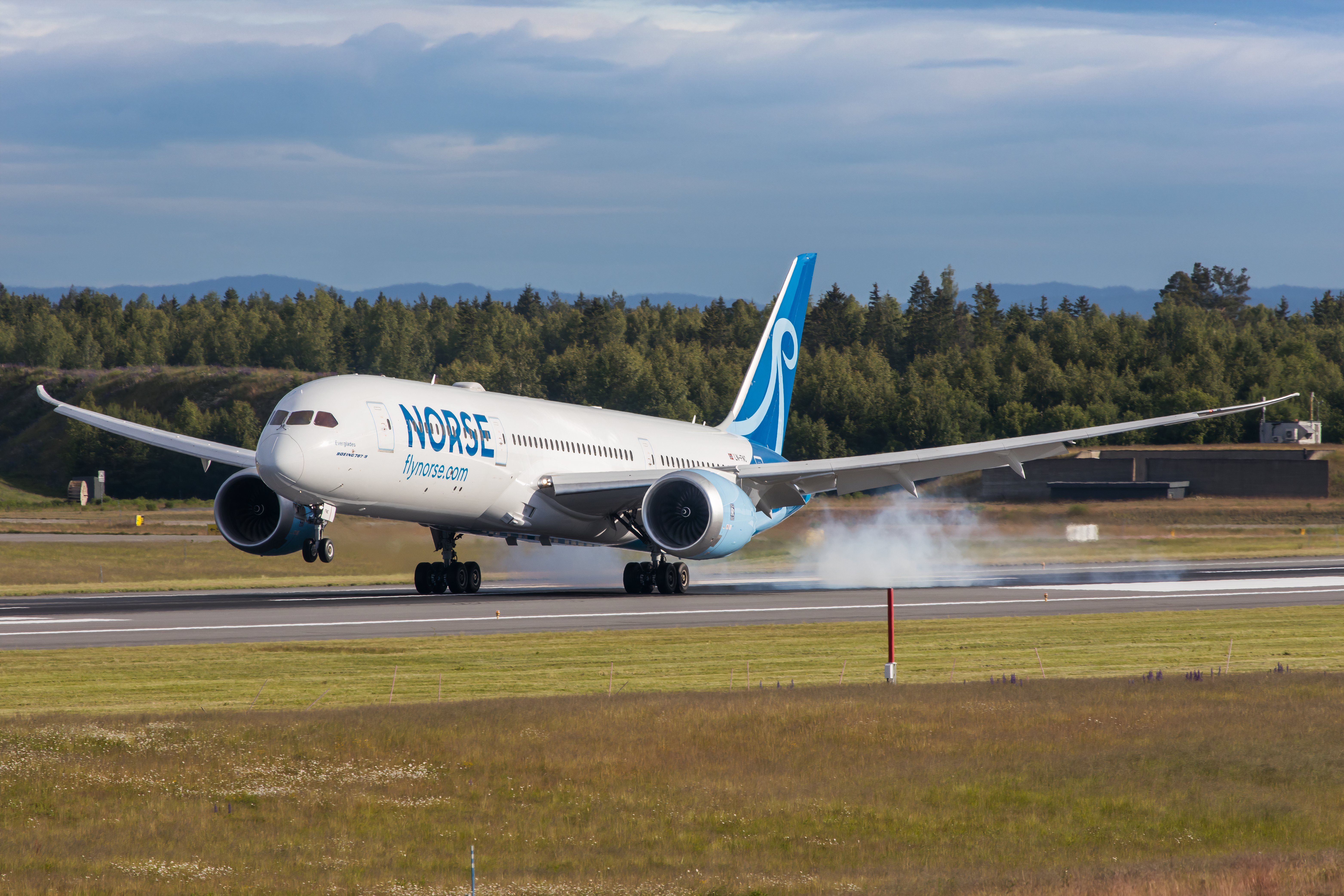 Norse Atlantic 787-9 landing shutterstock_2215641511