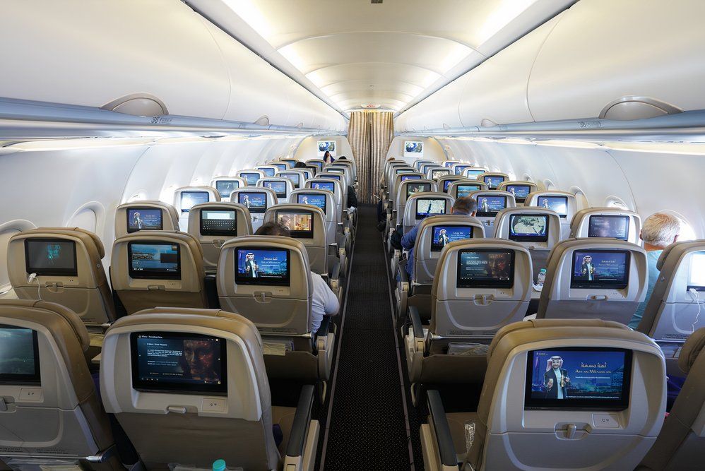 Saudi Economy seats A320
