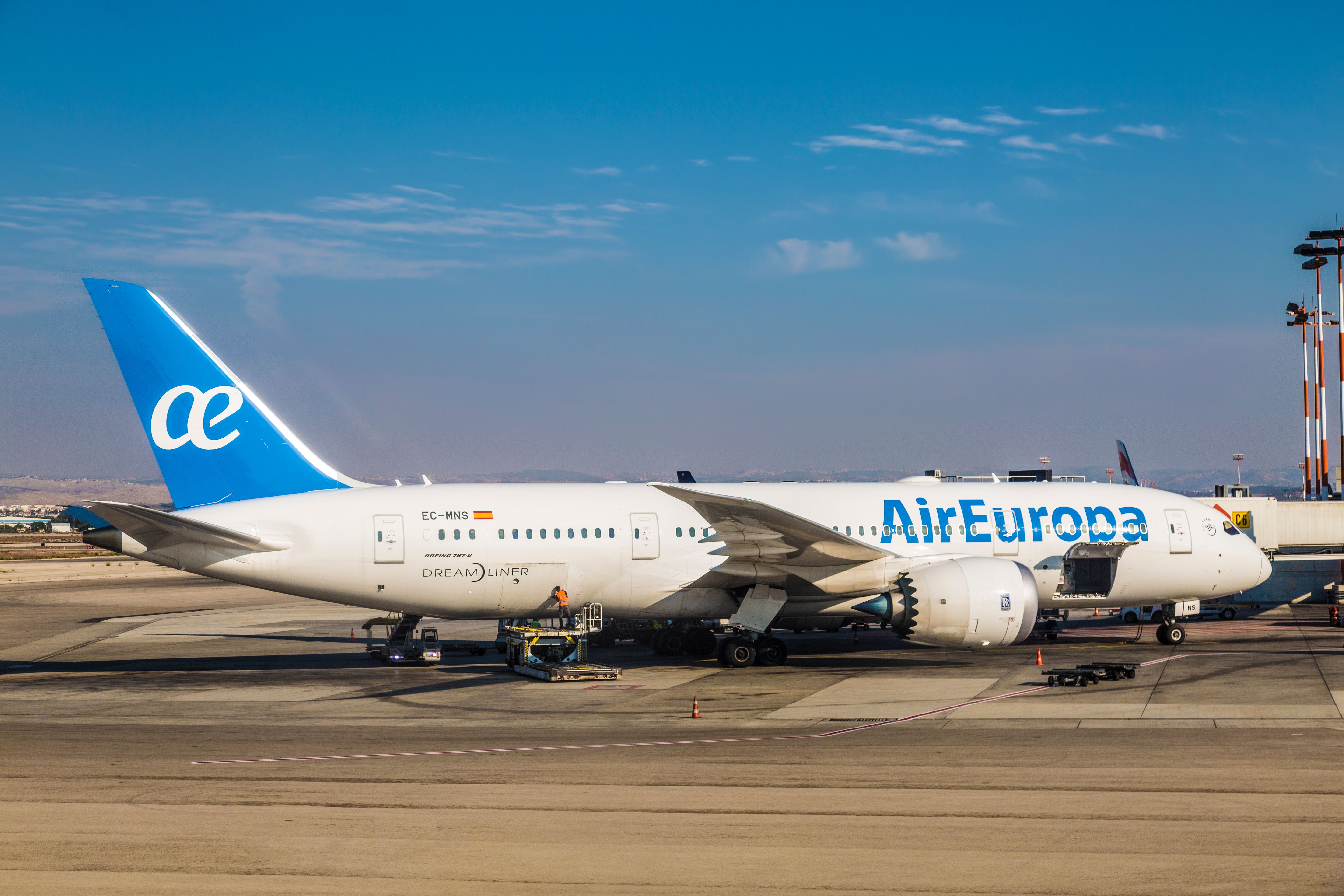 An Air Europa Boeing 787 Dreamliner