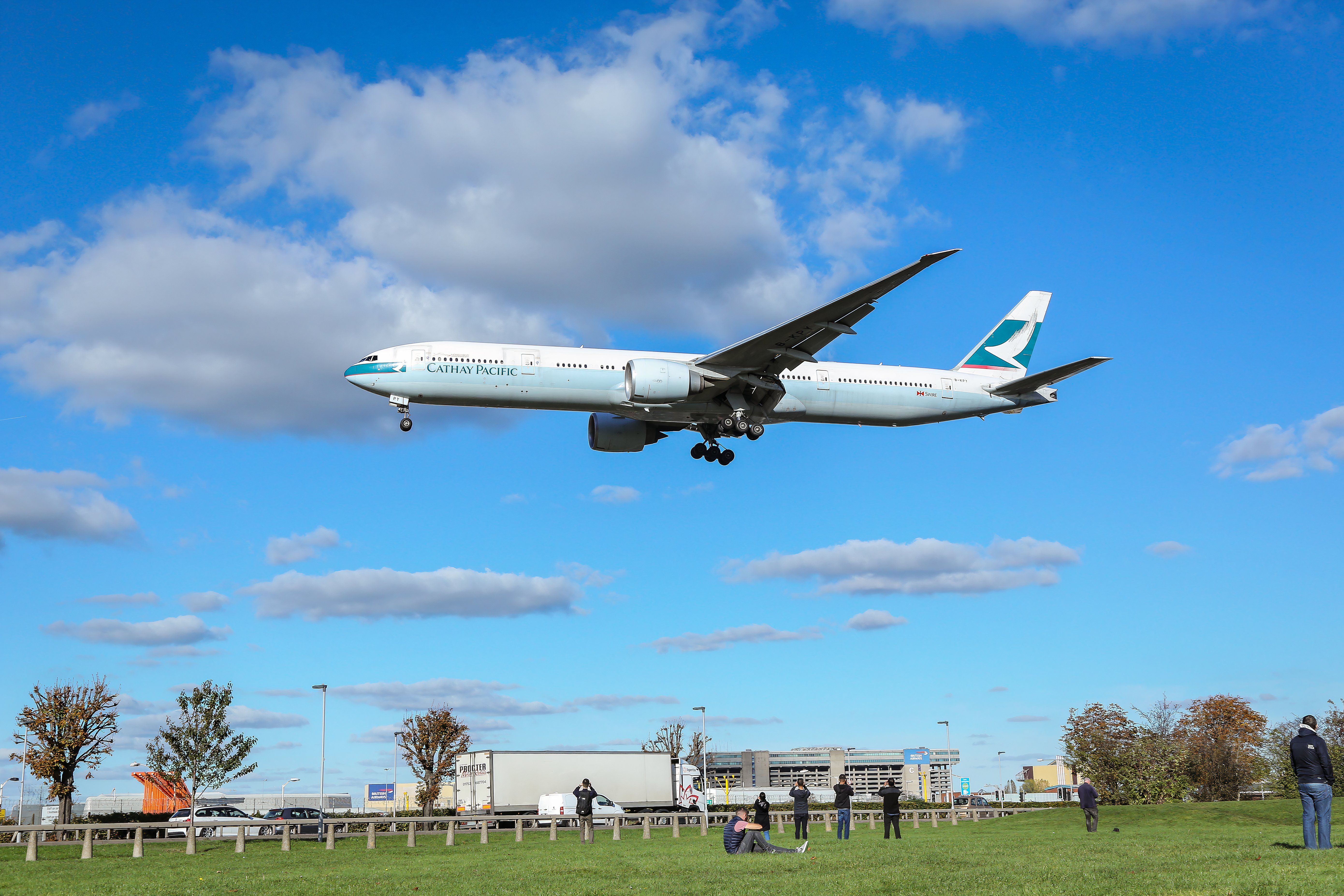 Cathay Pacific London Heathrow shutterstock_1763401646