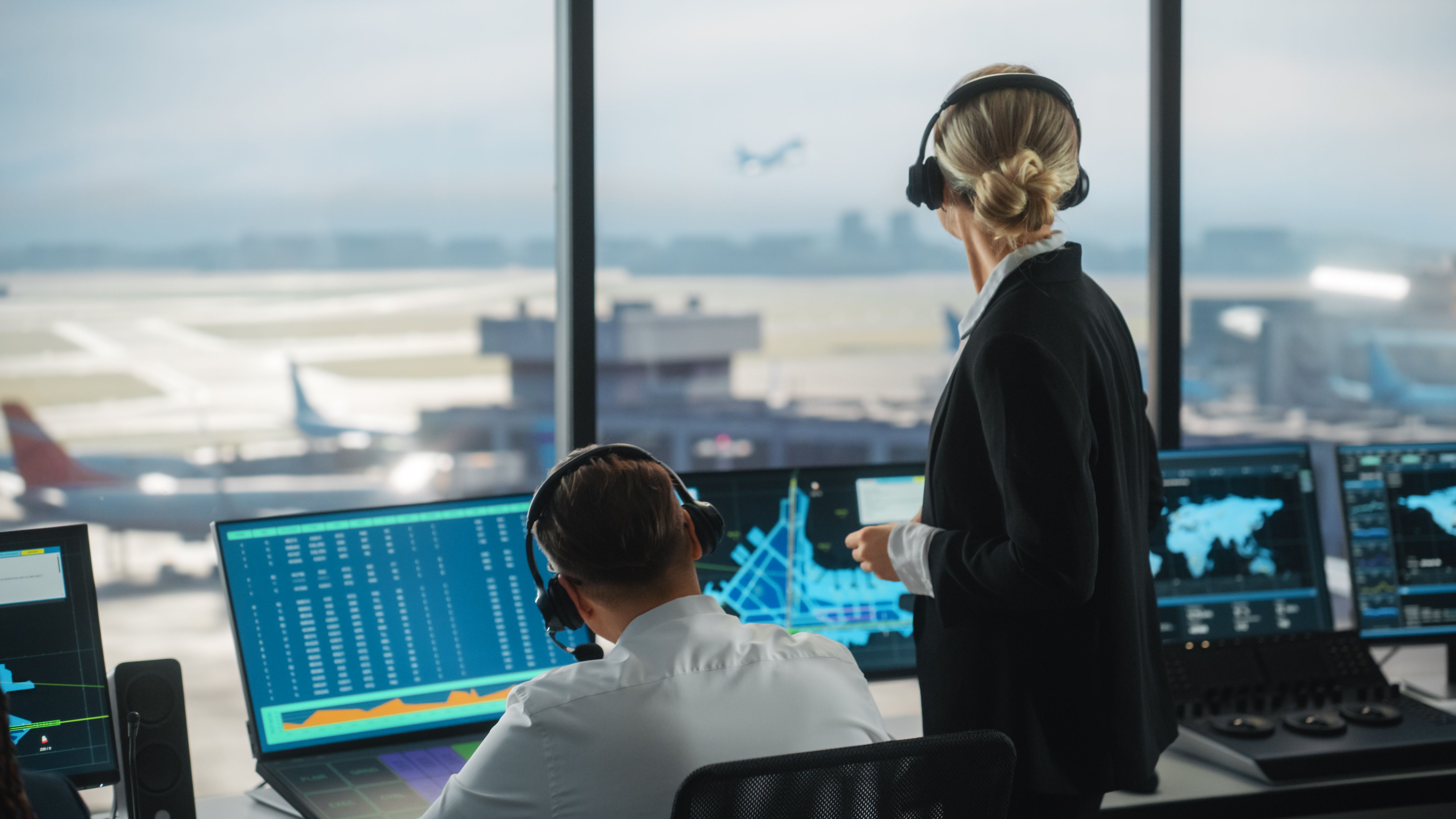 Air traffic controllers