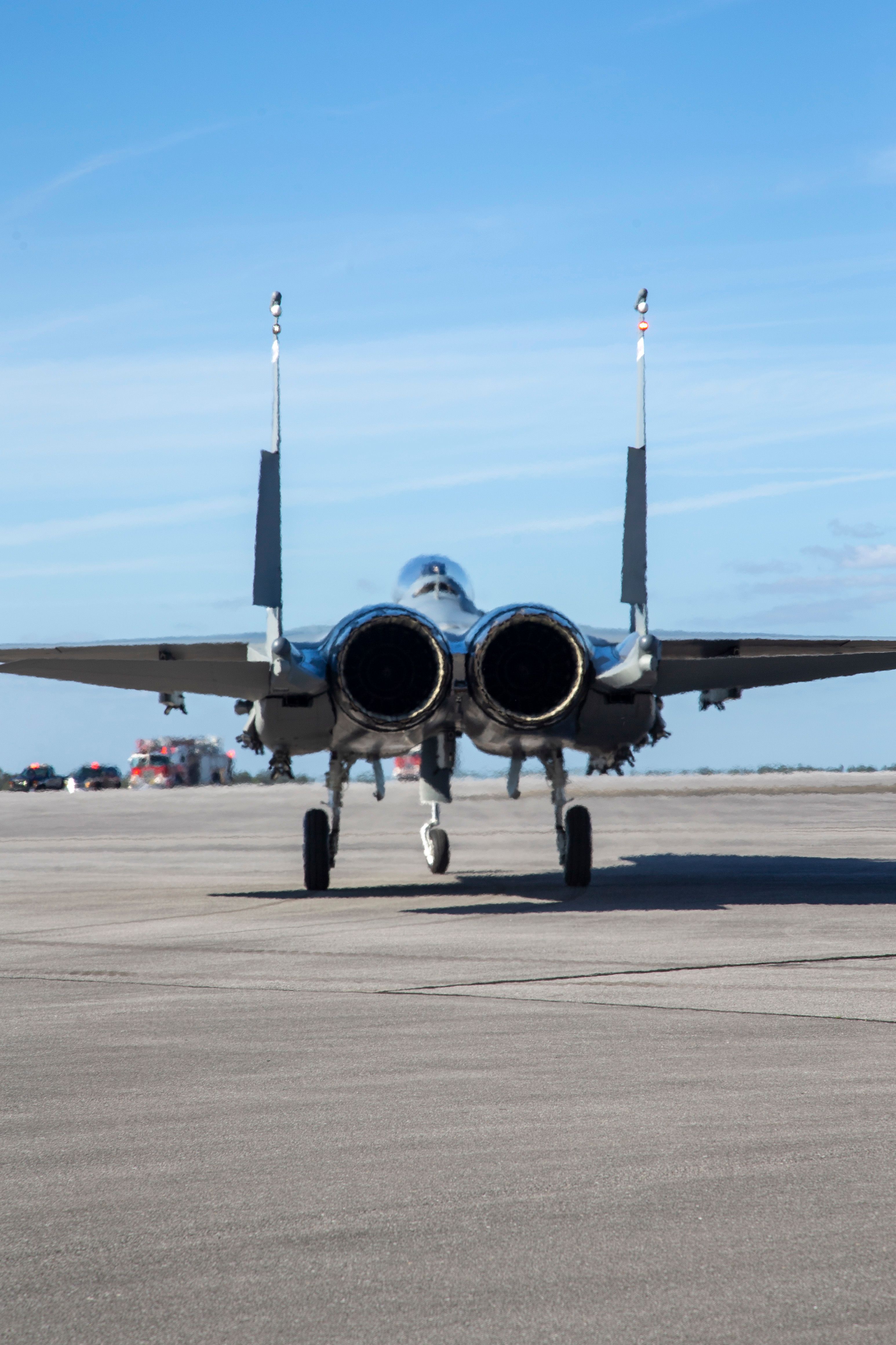 2021年3月11日，FLA埃格林空軍基地的第一個F-15EX徵稅