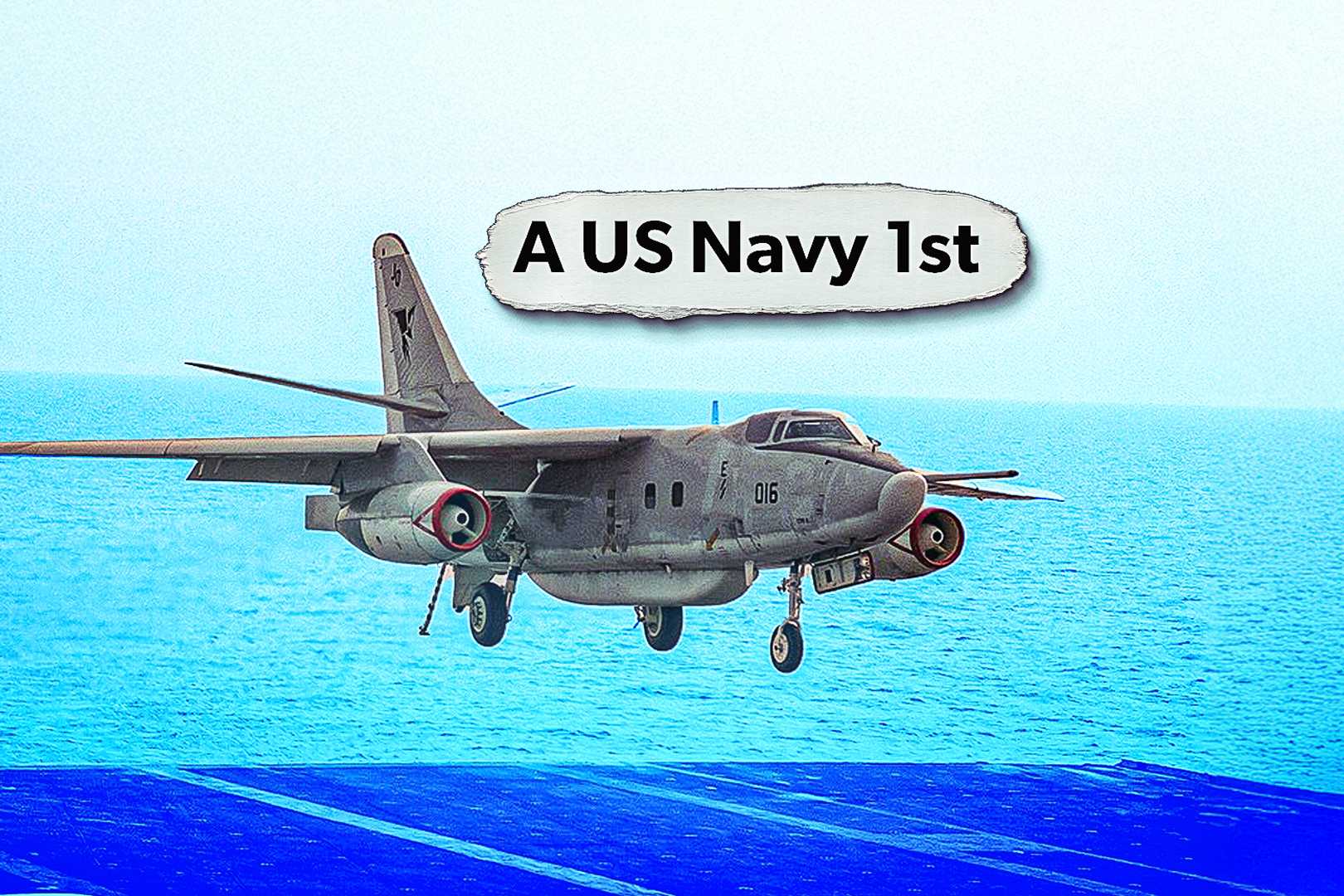 3_2 Ouglas EA-3B艦隊空中偵察中隊VQ-2 Skywarrior飛機