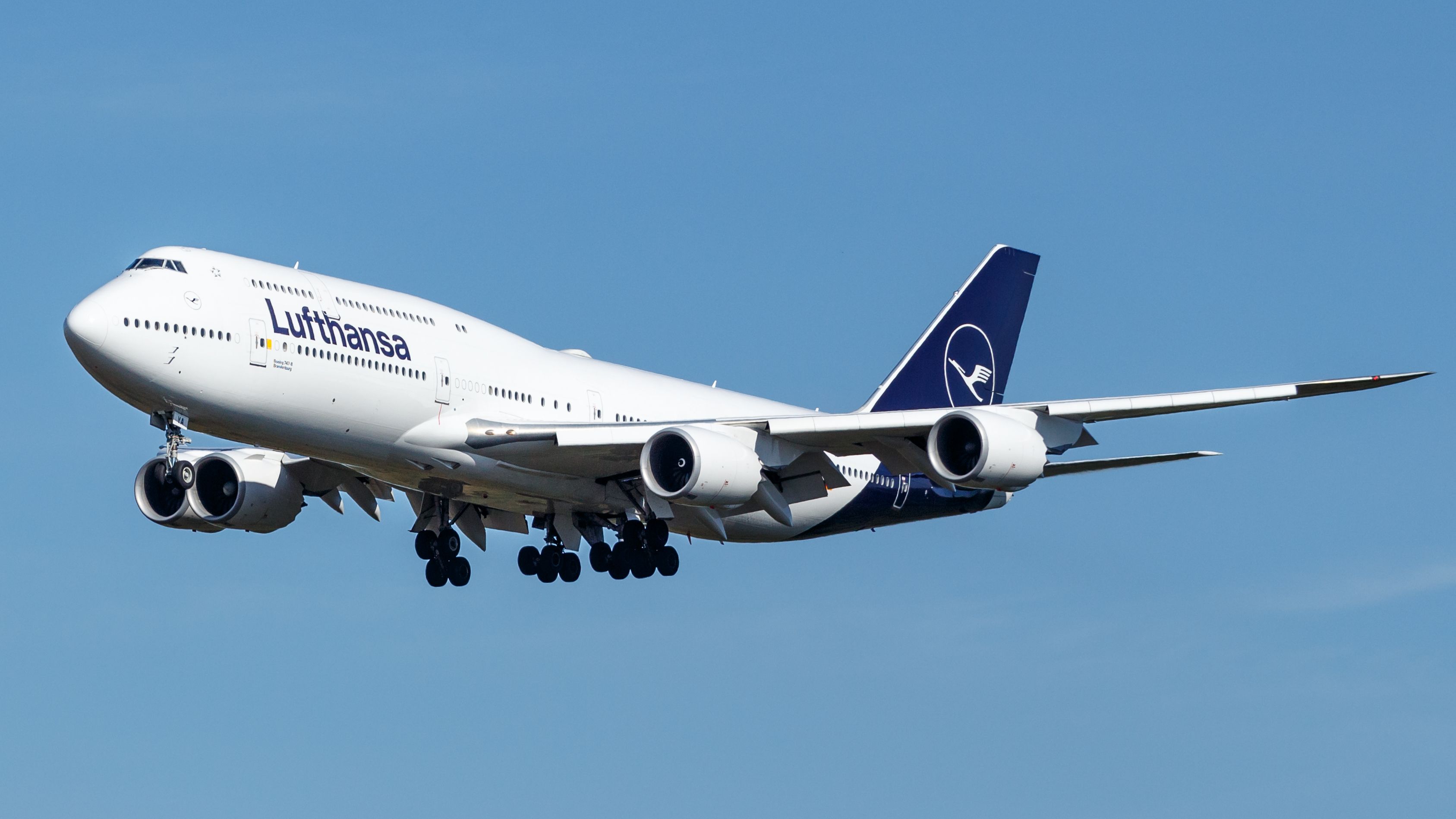 漢莎747機上