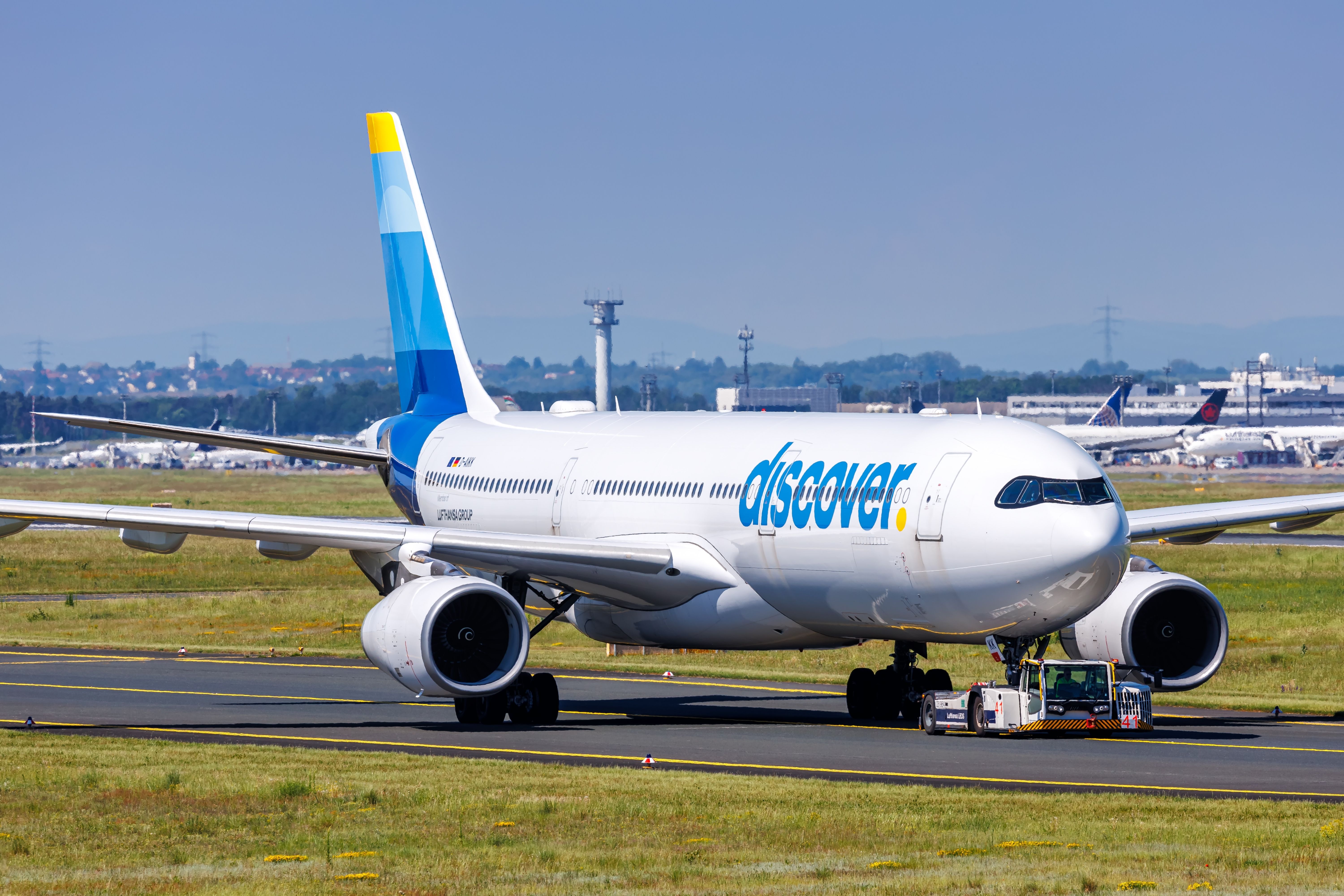 Discover Airbus A330 airlines at Frankfurt Airport Fra Shutterstock_2486927153