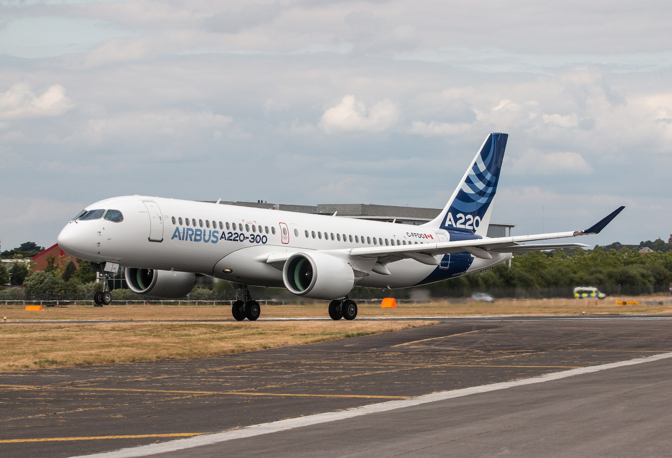 EGLF_-_Airbus_A220_-_C-FFDD_(29611885798)