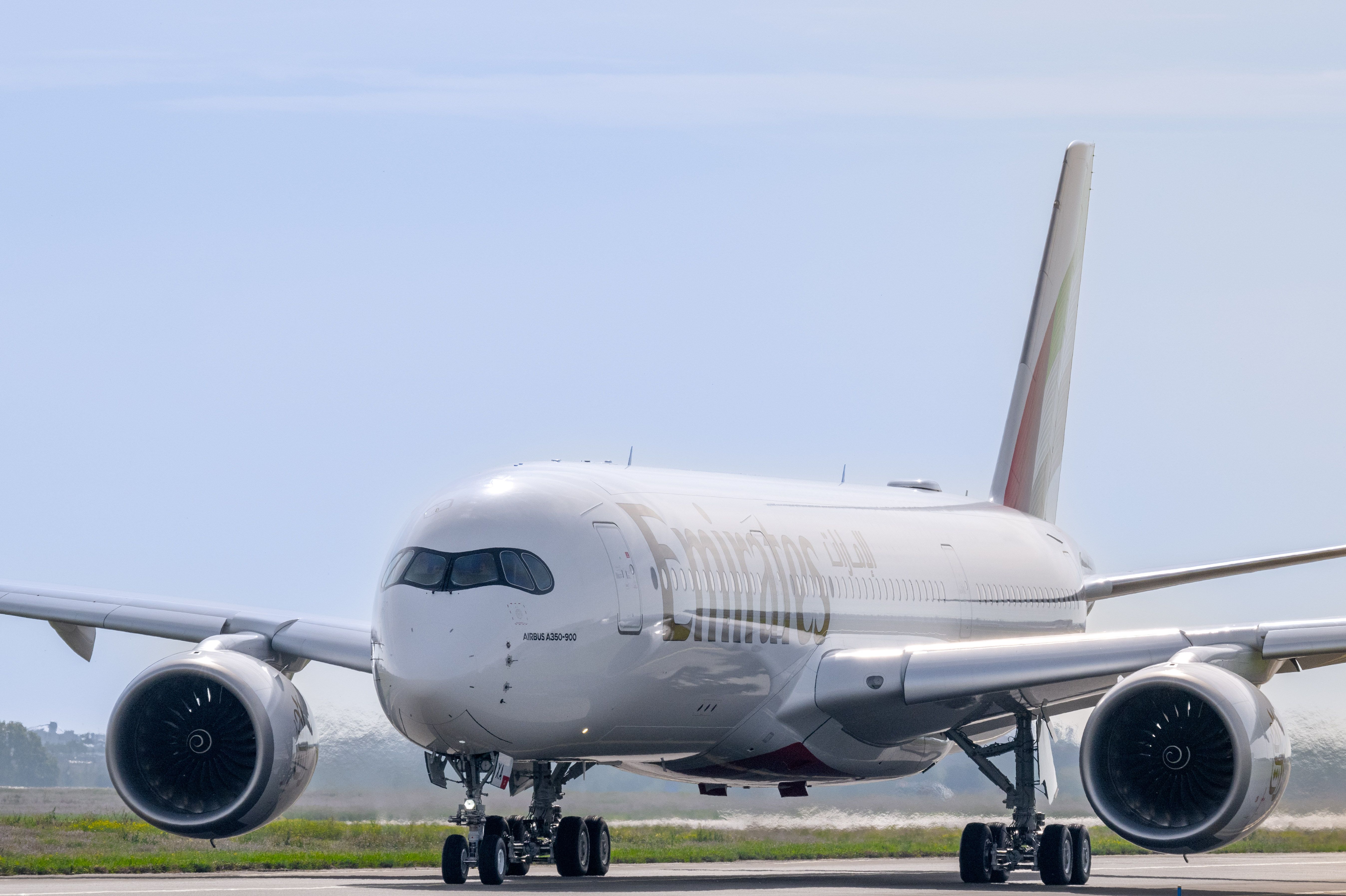 Emirates Airbus A350 Bound For Australia: Retrofitted Airbus