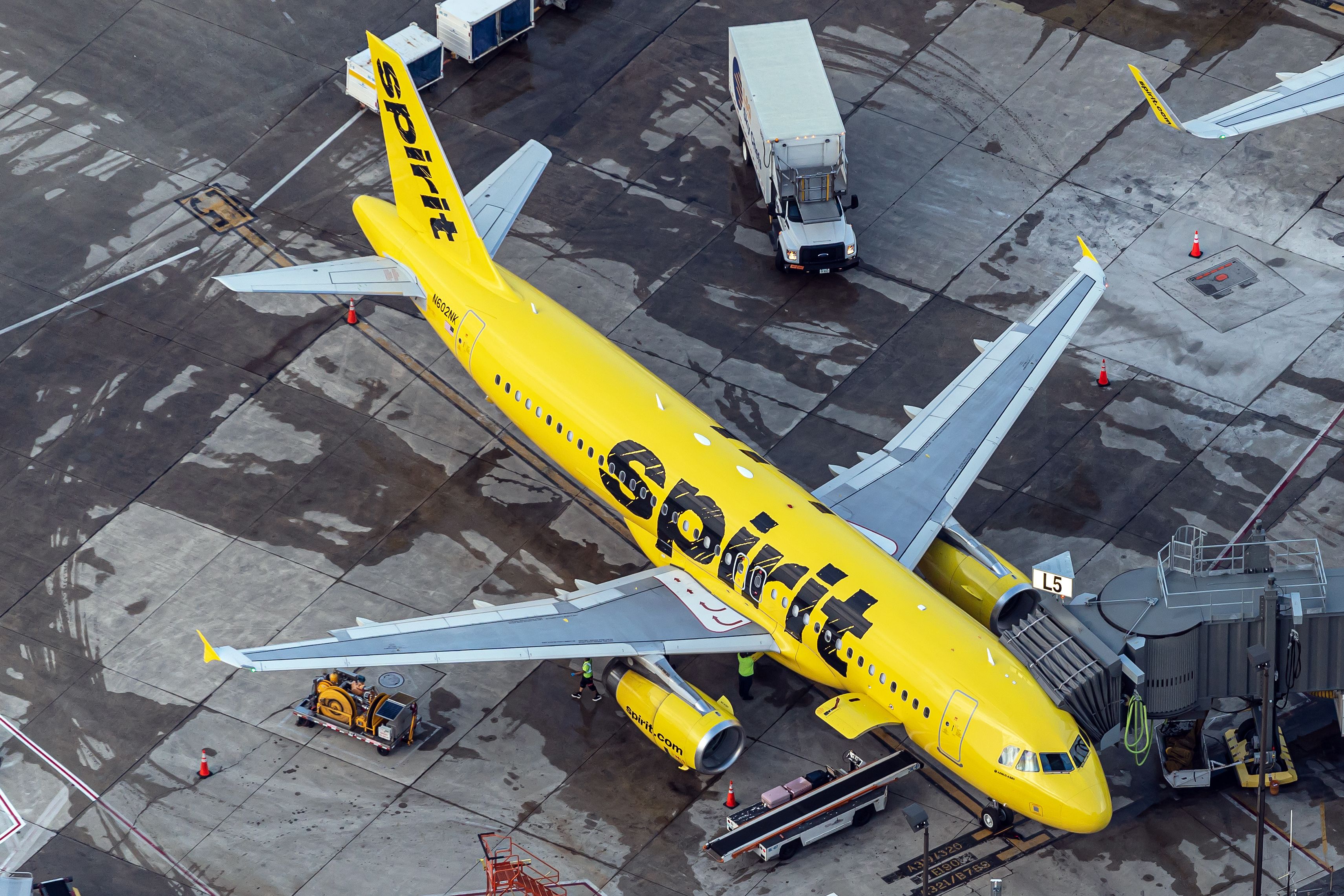 N602NK Spirit Airlines空客A320-232（1）