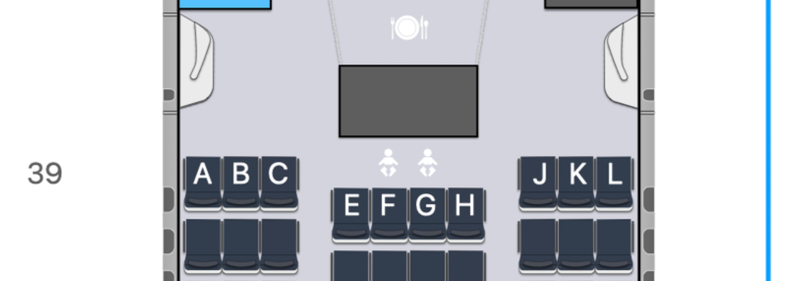 Air France Boeing 777 economy exit row seats