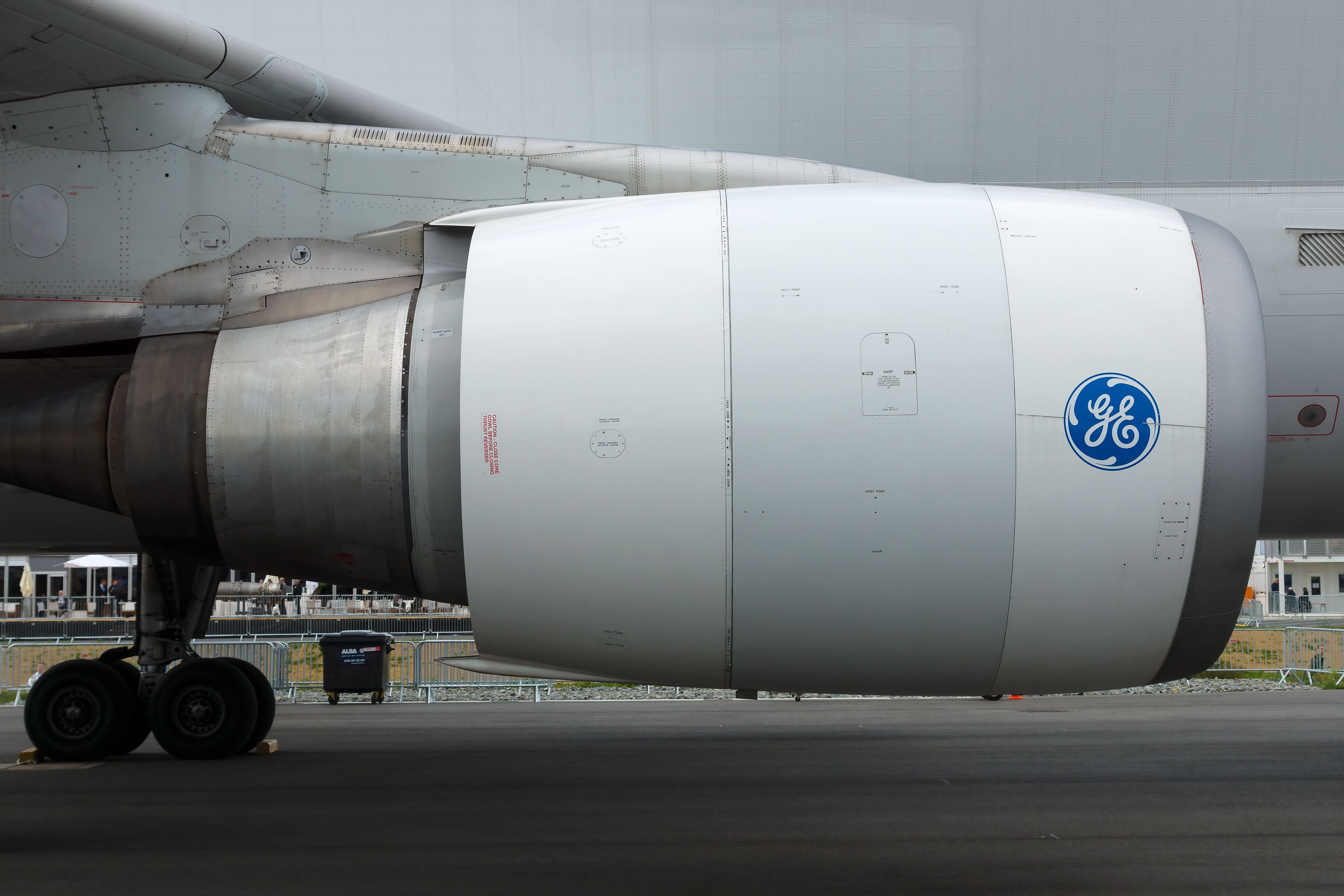 A GE Aerospace engine