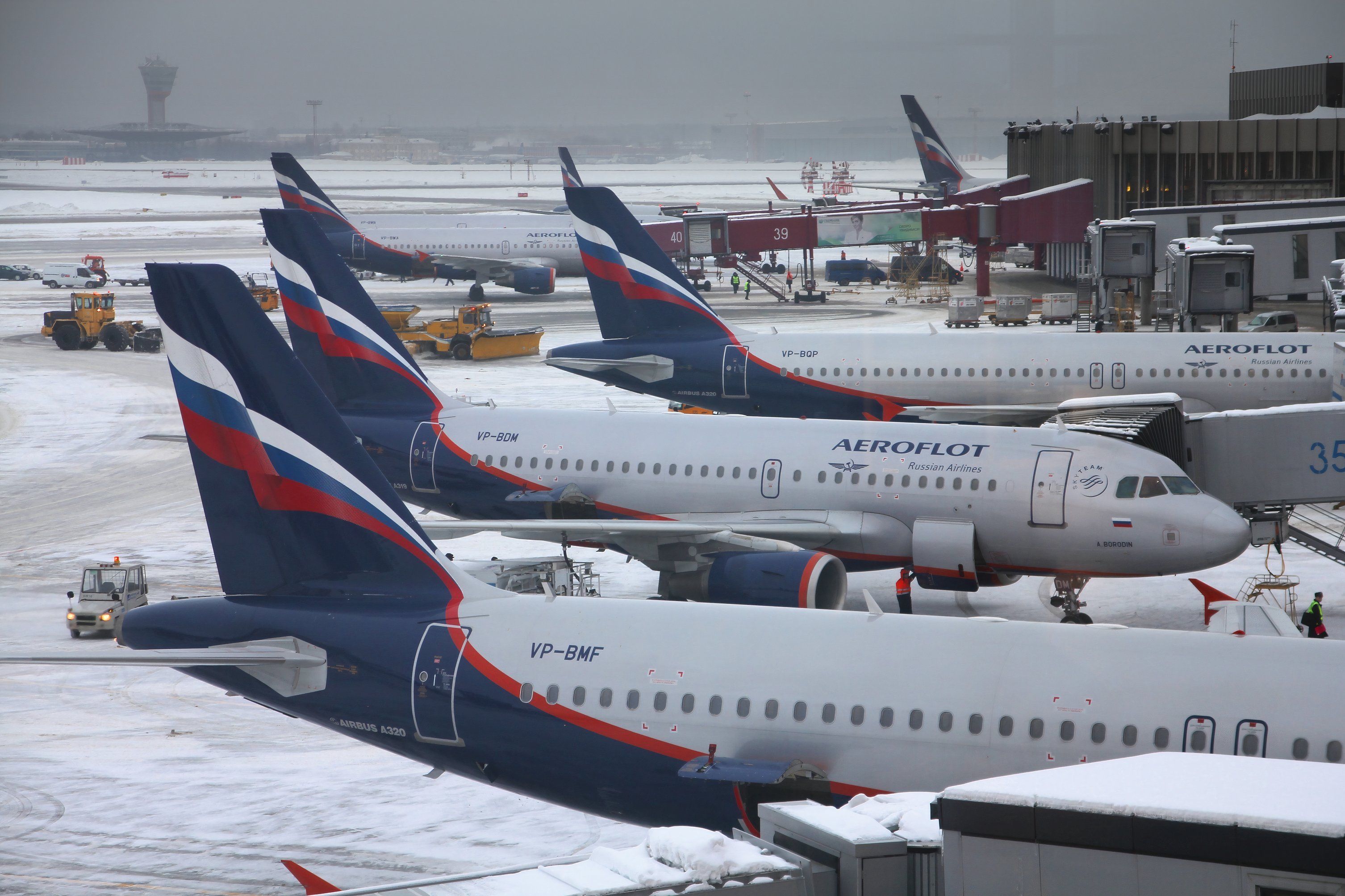 Aeroflot planes