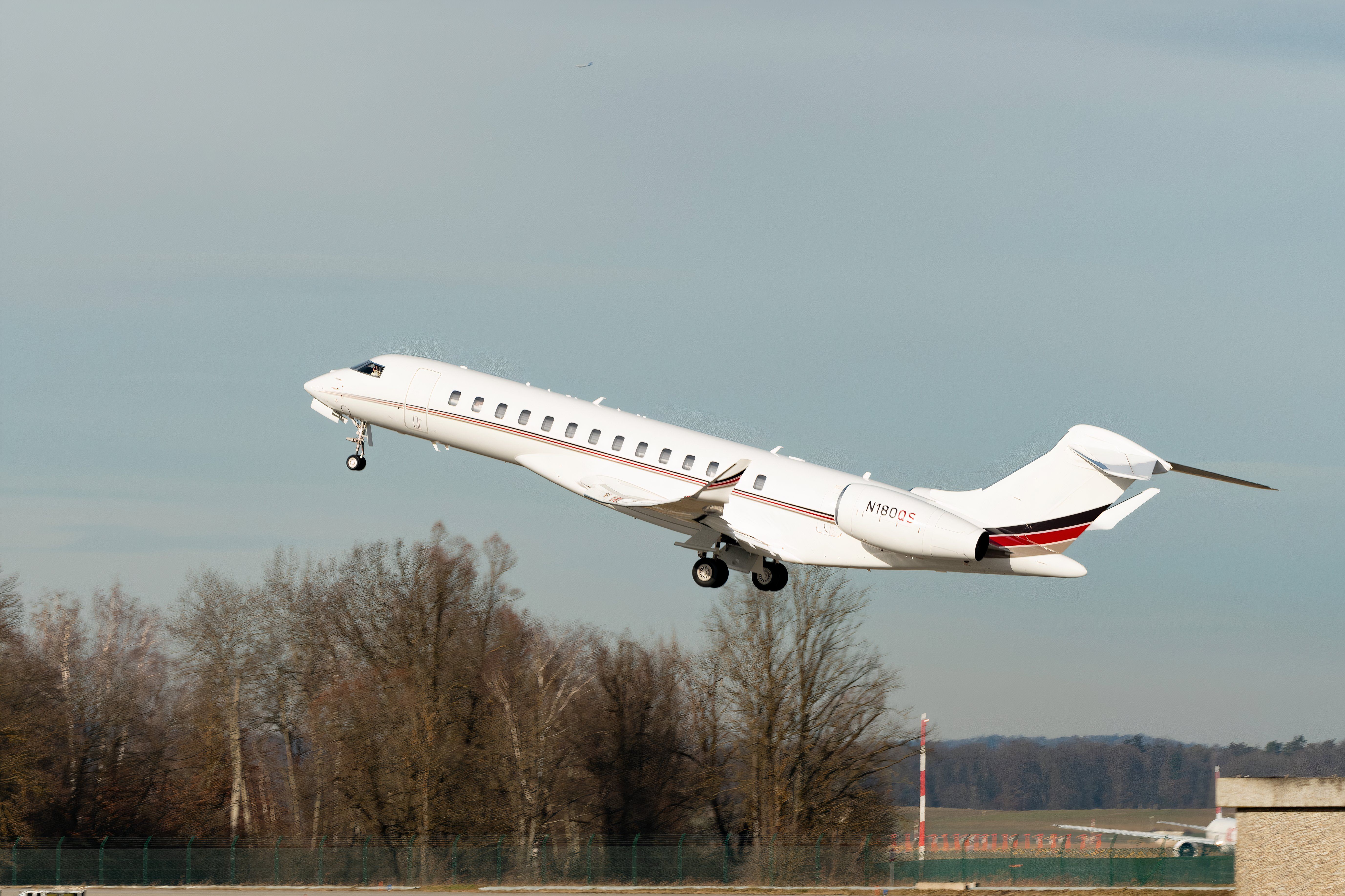 Bombardier Global 7500起飛
