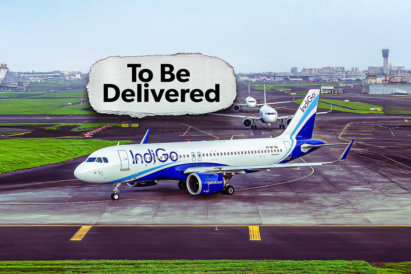 Indigo A321NEO تاکسی
