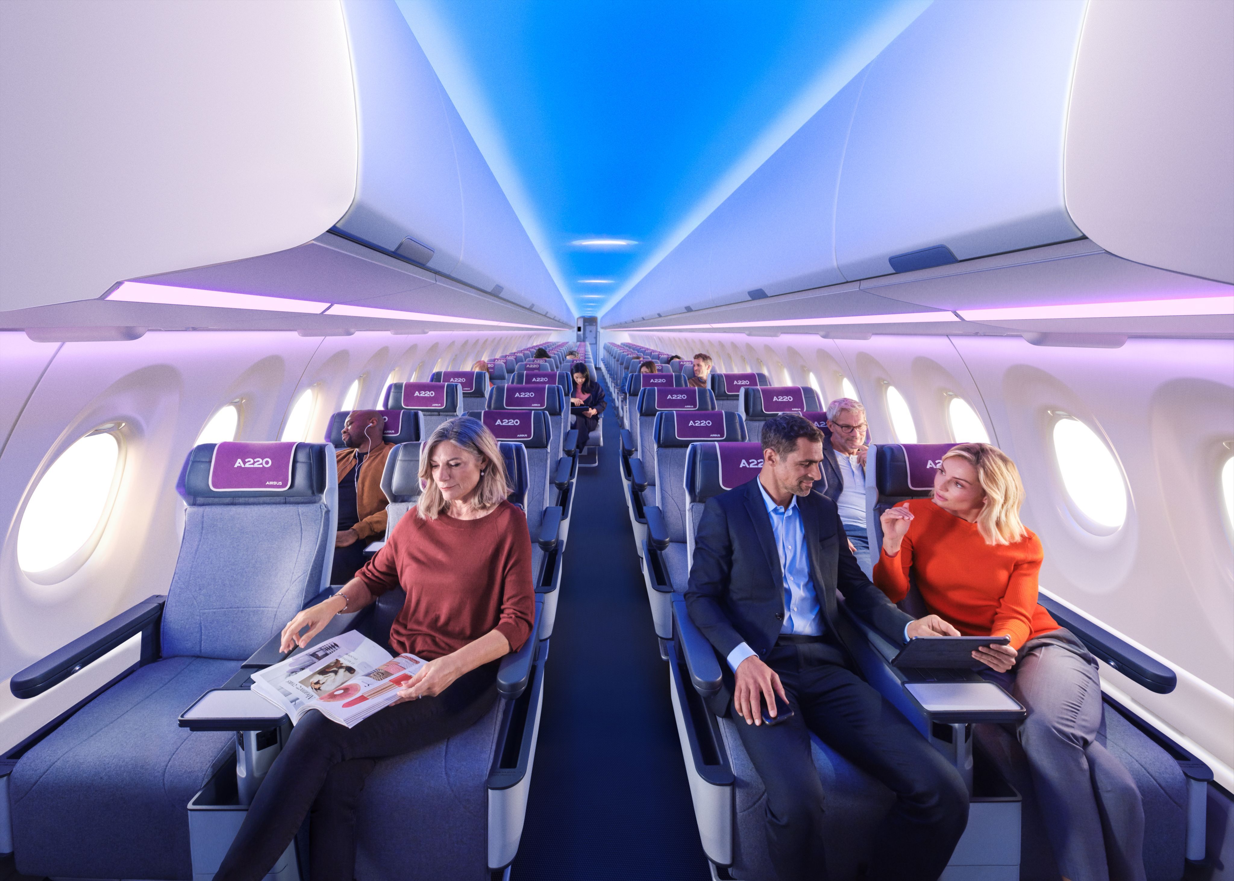 Airbus A220 Airspace Cabin