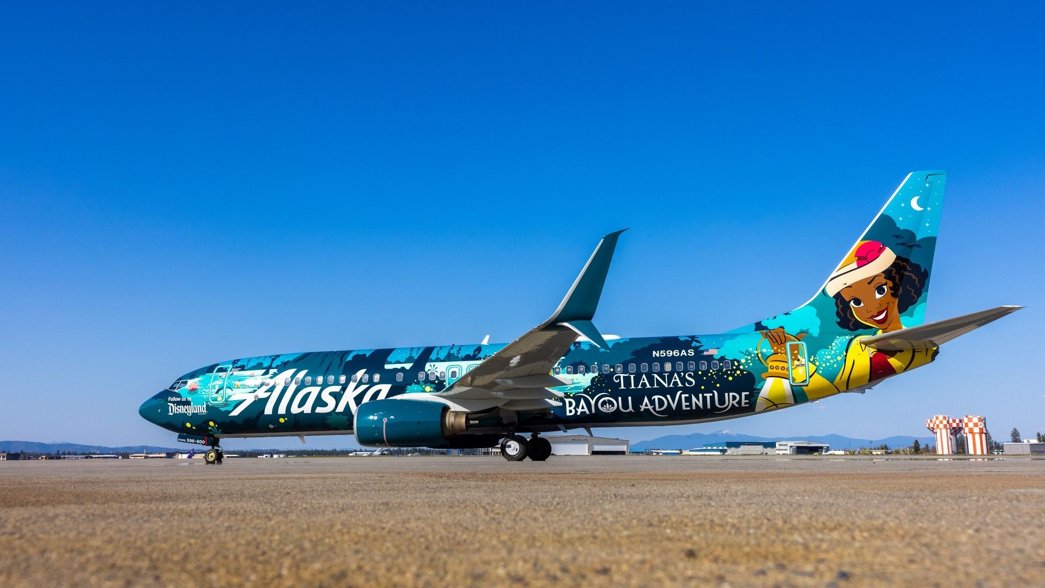 Princess Tiana Flies High In Alaska Airlines' Latest Disneyland Resort-Themed Special Livery