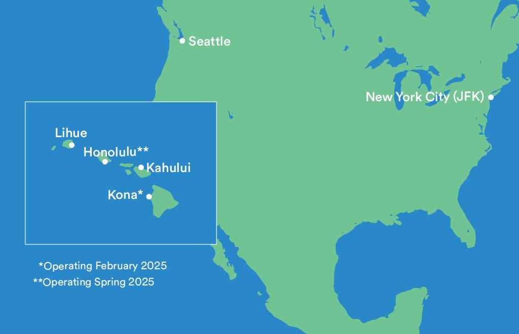 Airlines in Alaska and joint Hawaiian Airlines companies