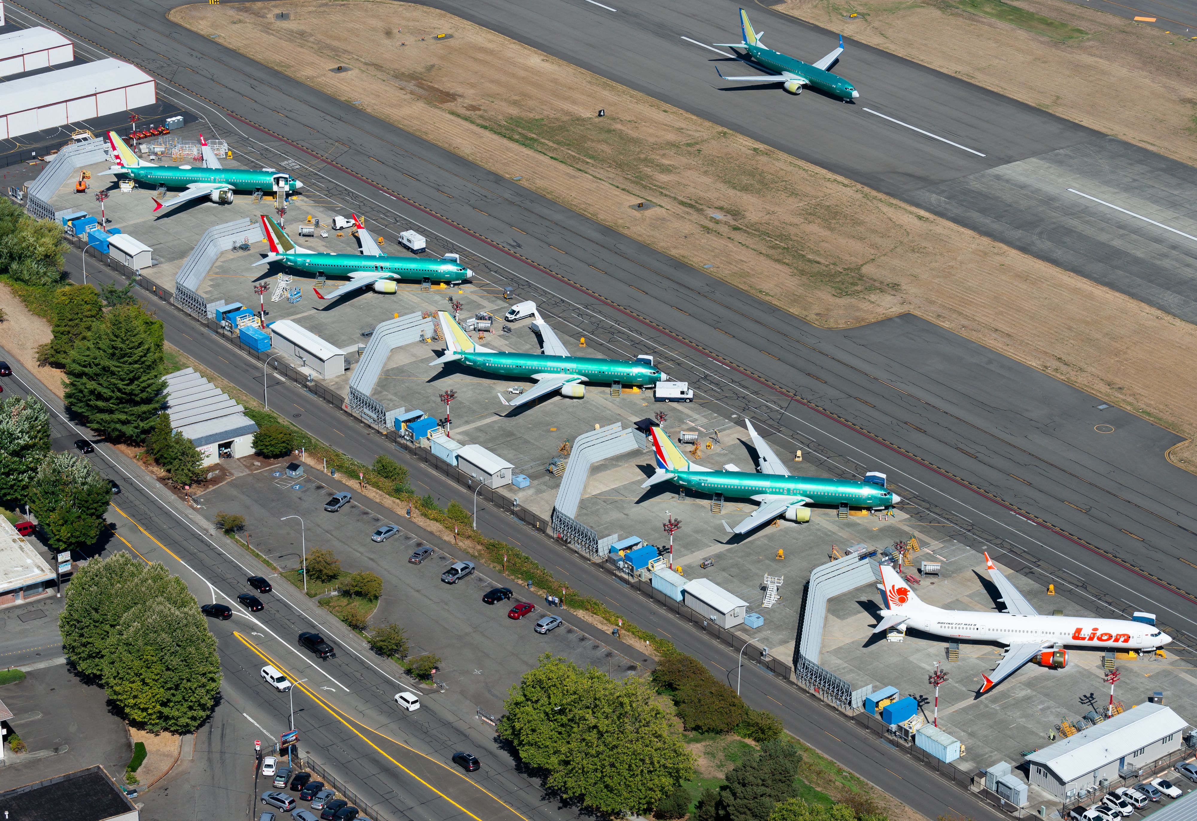 波音737飛機Renton Shutterstock_1518781016