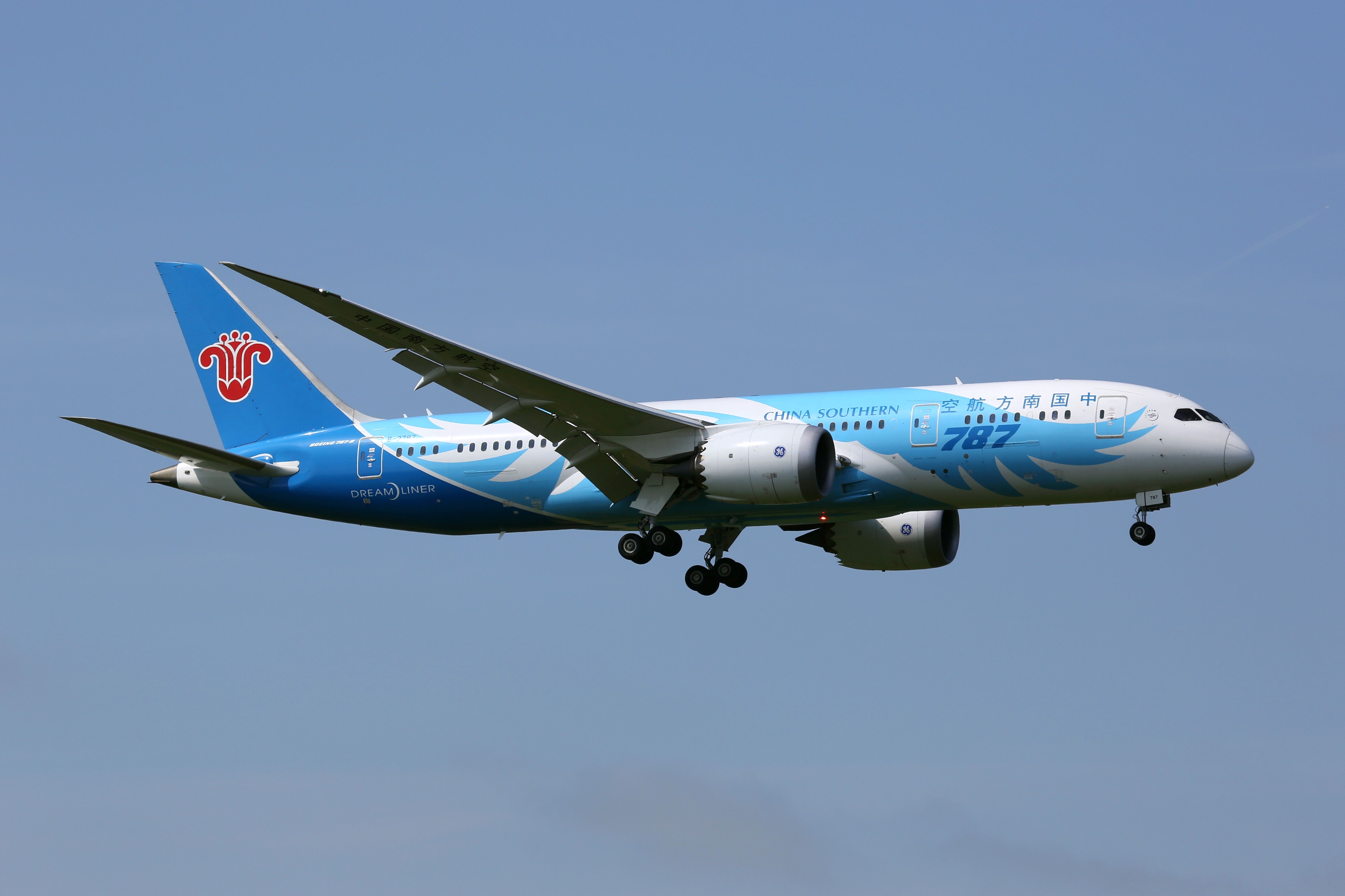 チャコ出品 China Southern Cancels Plans To Auction 10 Boeing 787