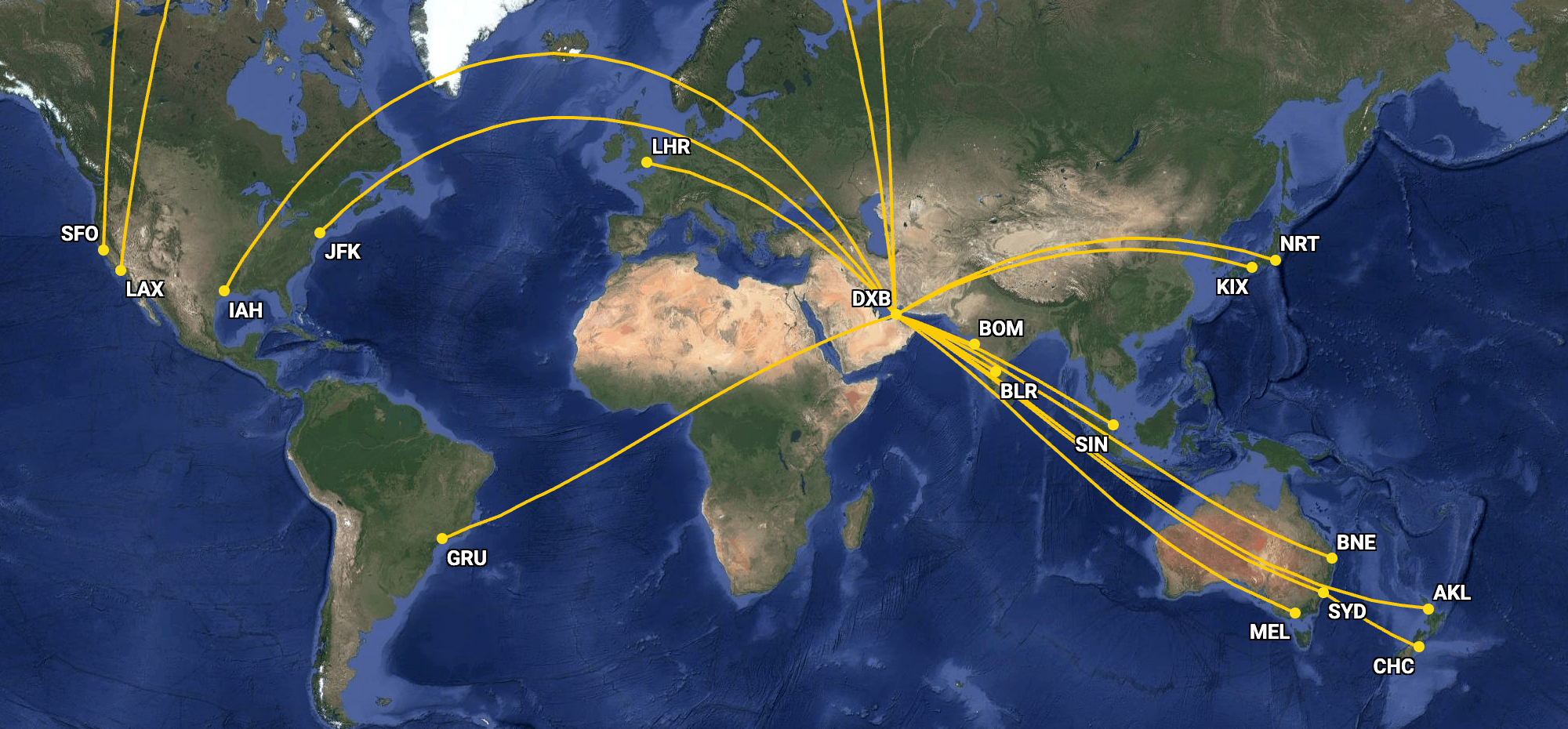 酋長國空客A380高級經濟路線於2025年7月