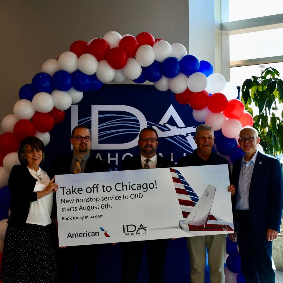 Idaho Falls Regional Airport (IDA) flights to Chicago O'Hare International Airport (ORD)