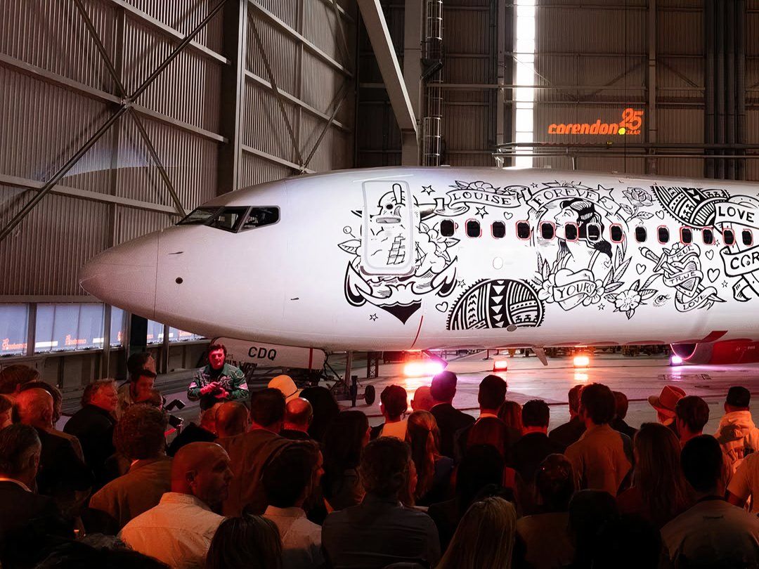 Corendon Dutch Airlines Tattood Boeing 737 Max