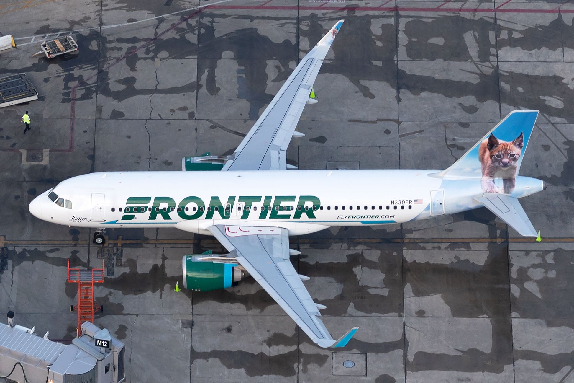 N330FR Frontier (Junior The Lynx Livery) Airbus A320-251N