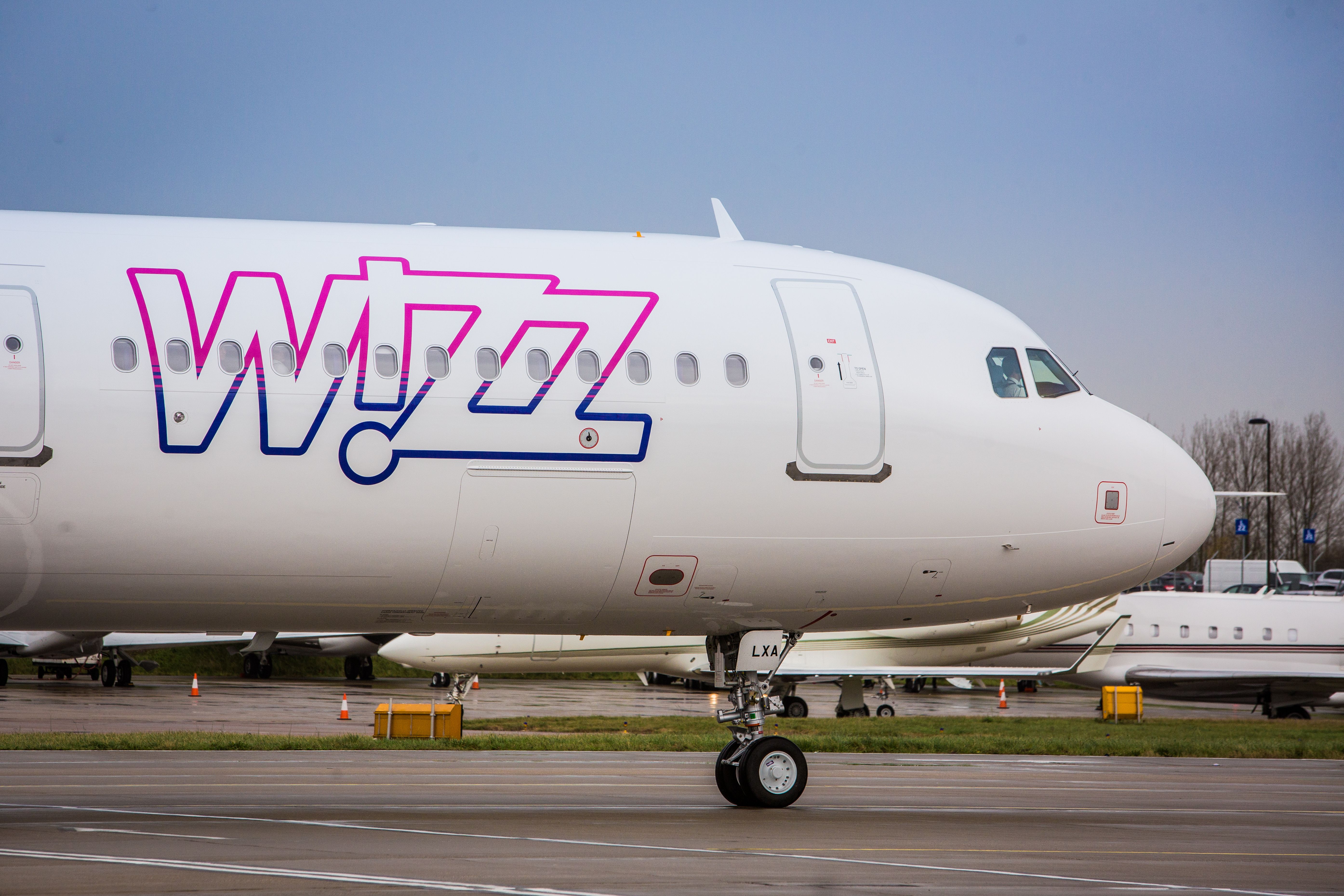 新的塗裝Wizz Air A321