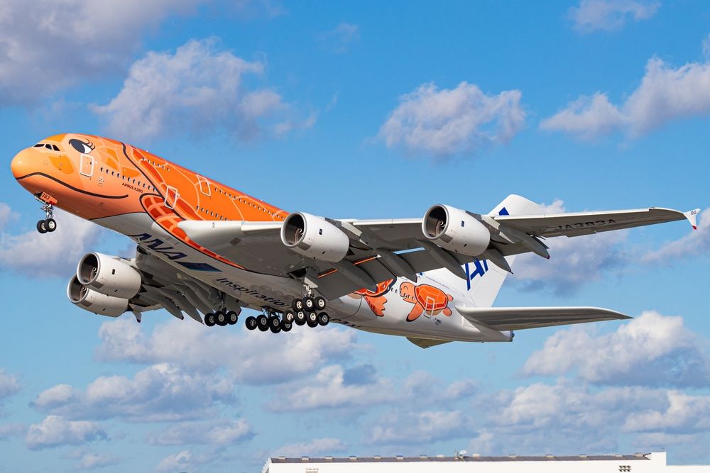 All Nippon Airways ANA Airbus A380-841