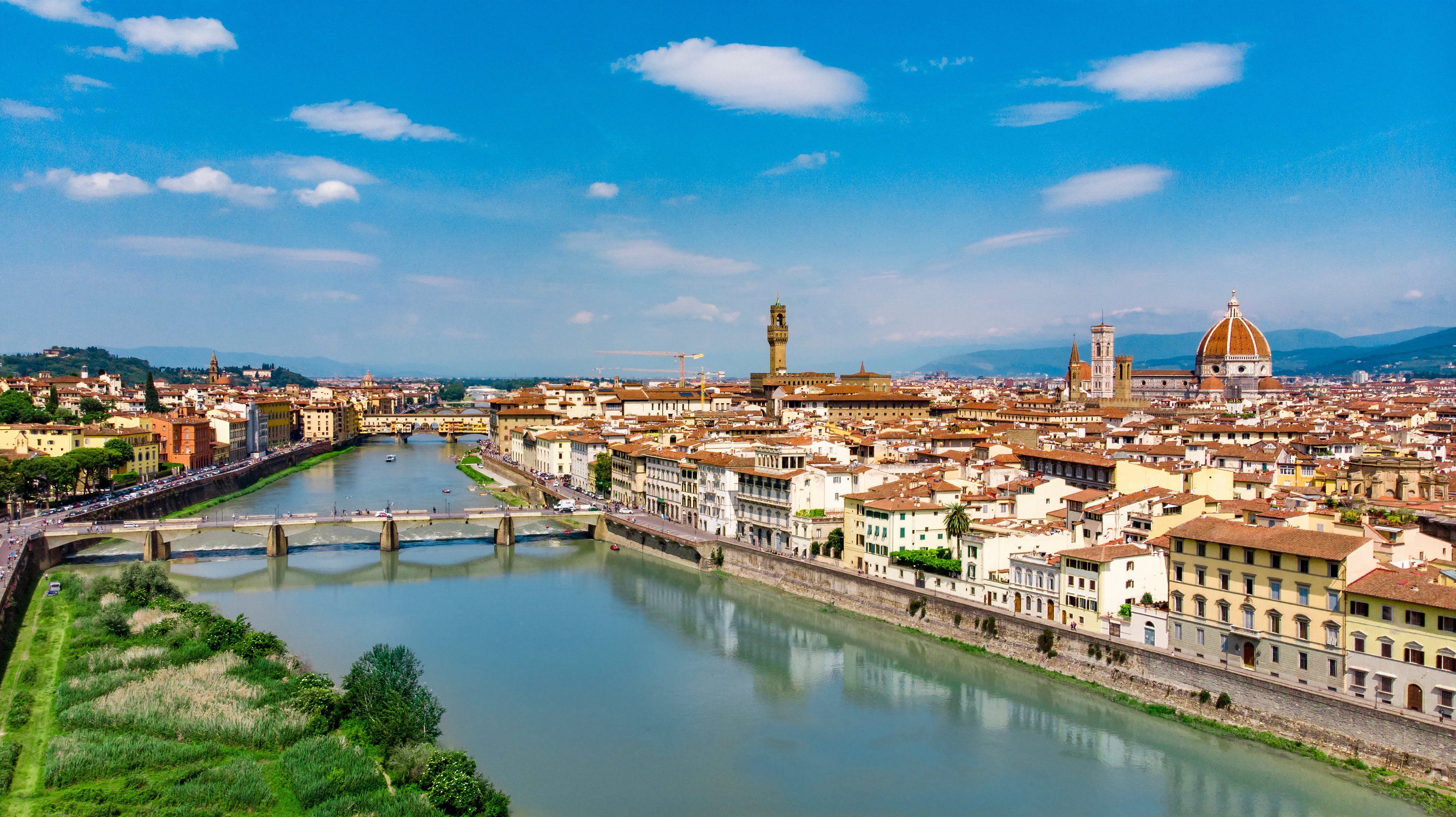 Panoramic view of Florence